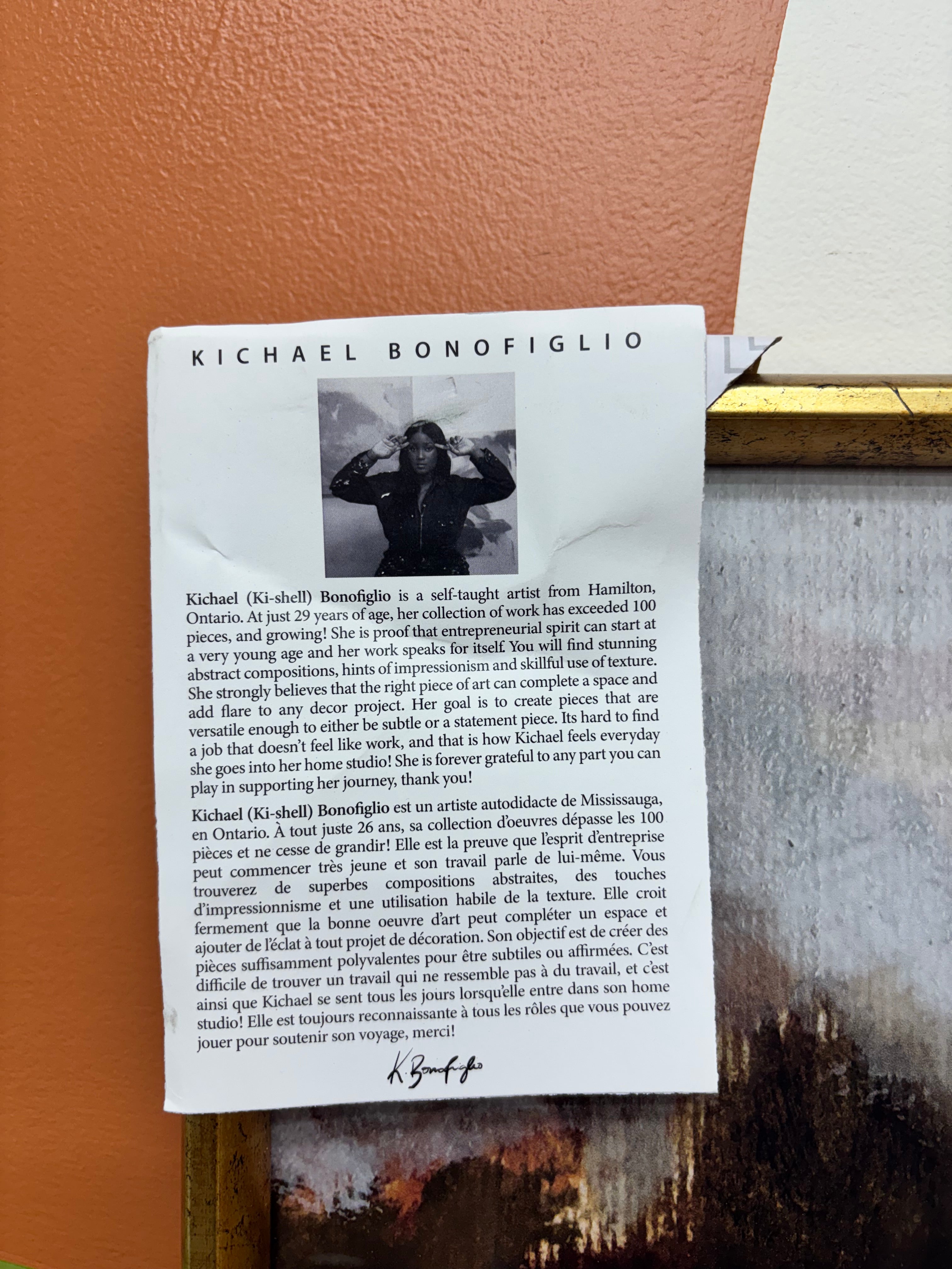 Kichael Bonofiglio Framed Art