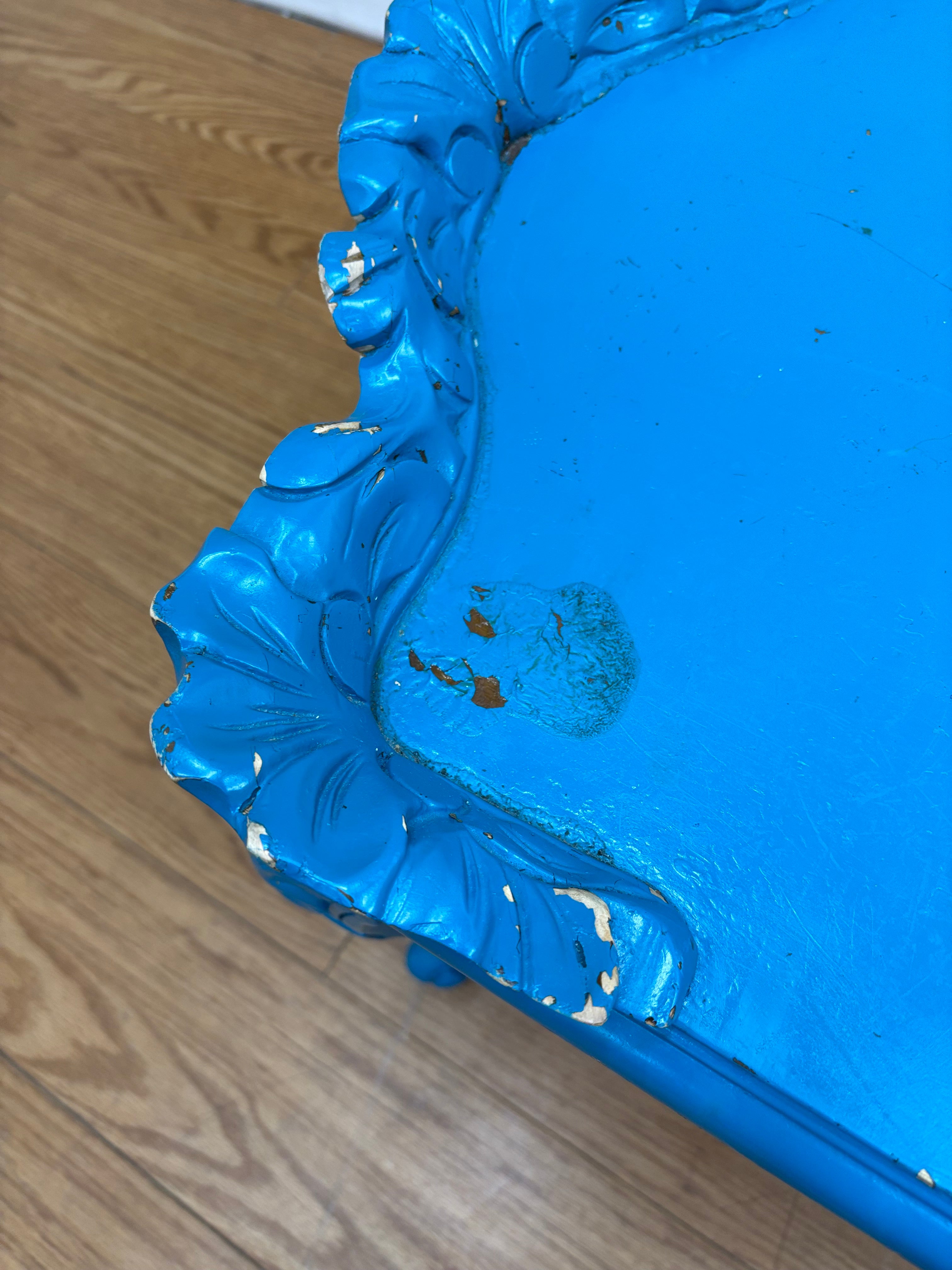 Blue Coffee Table