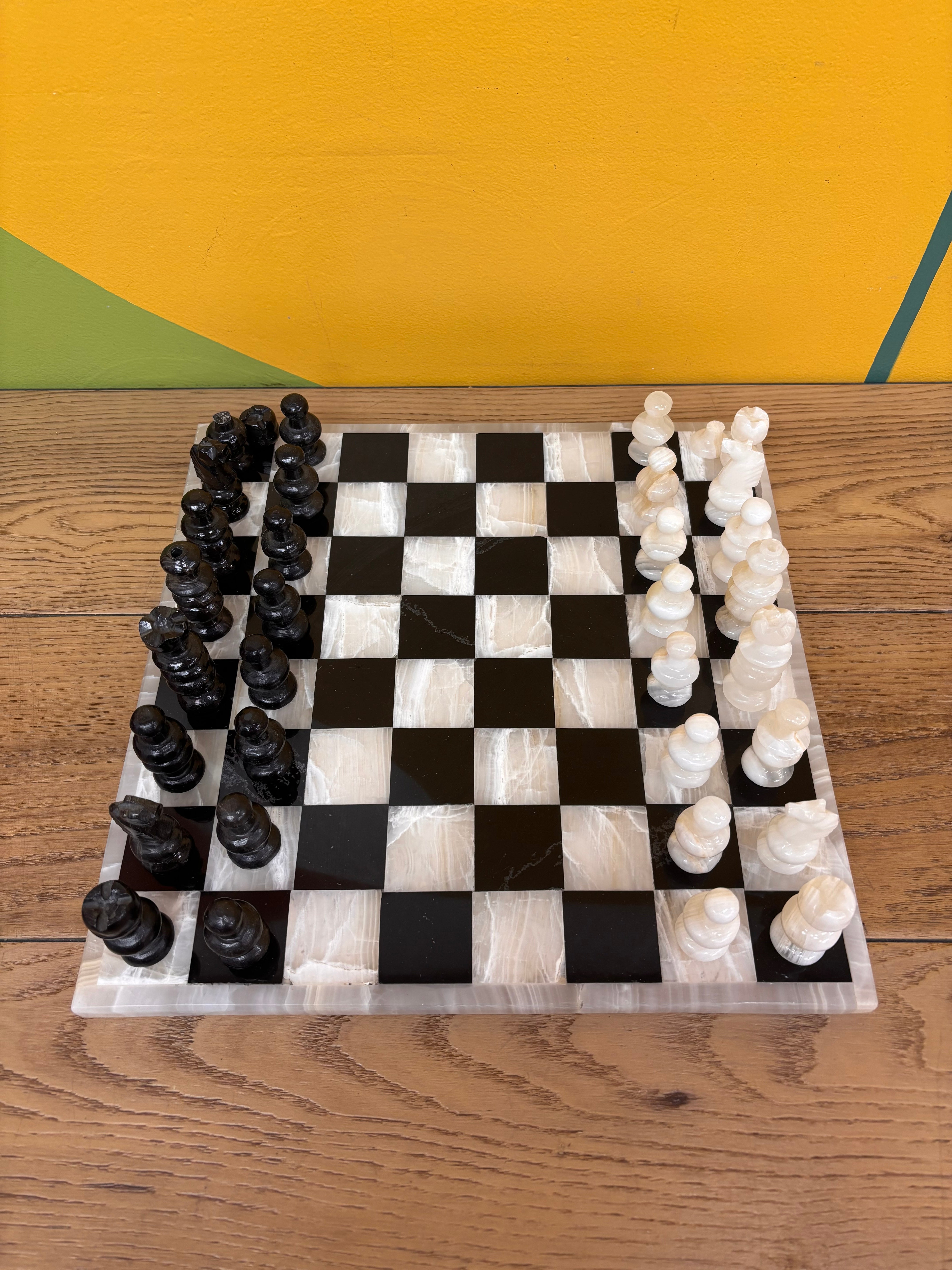 Marble Chessboard Set