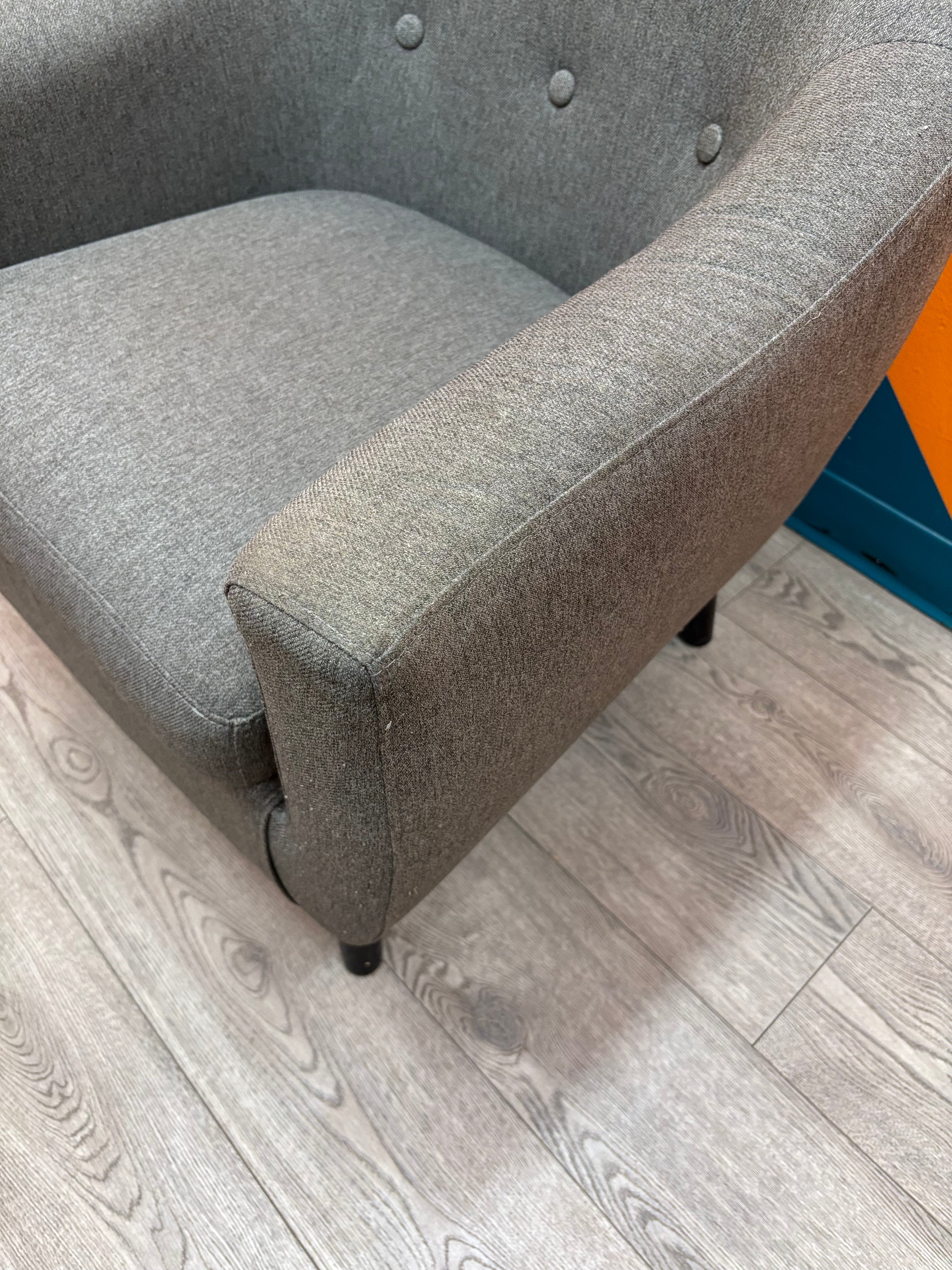 Grey Armchair