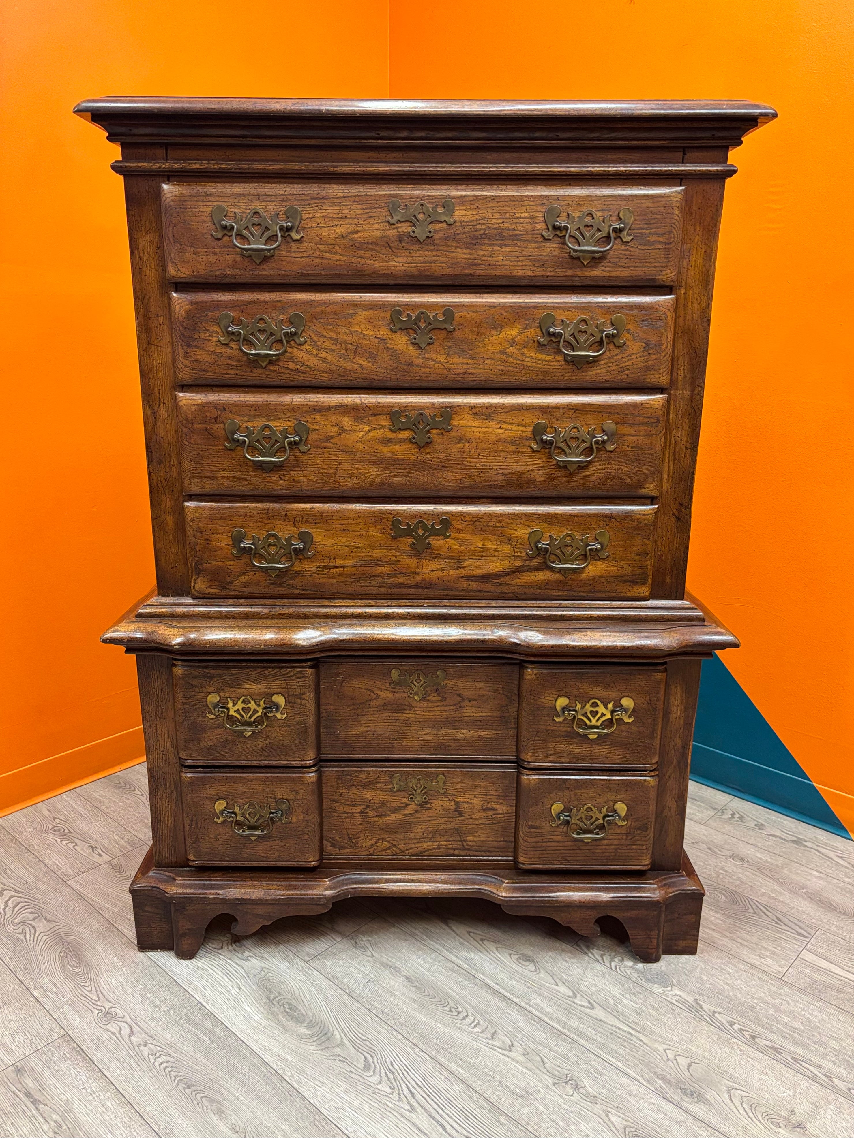 Solid Wood 6 Drawer Dresser