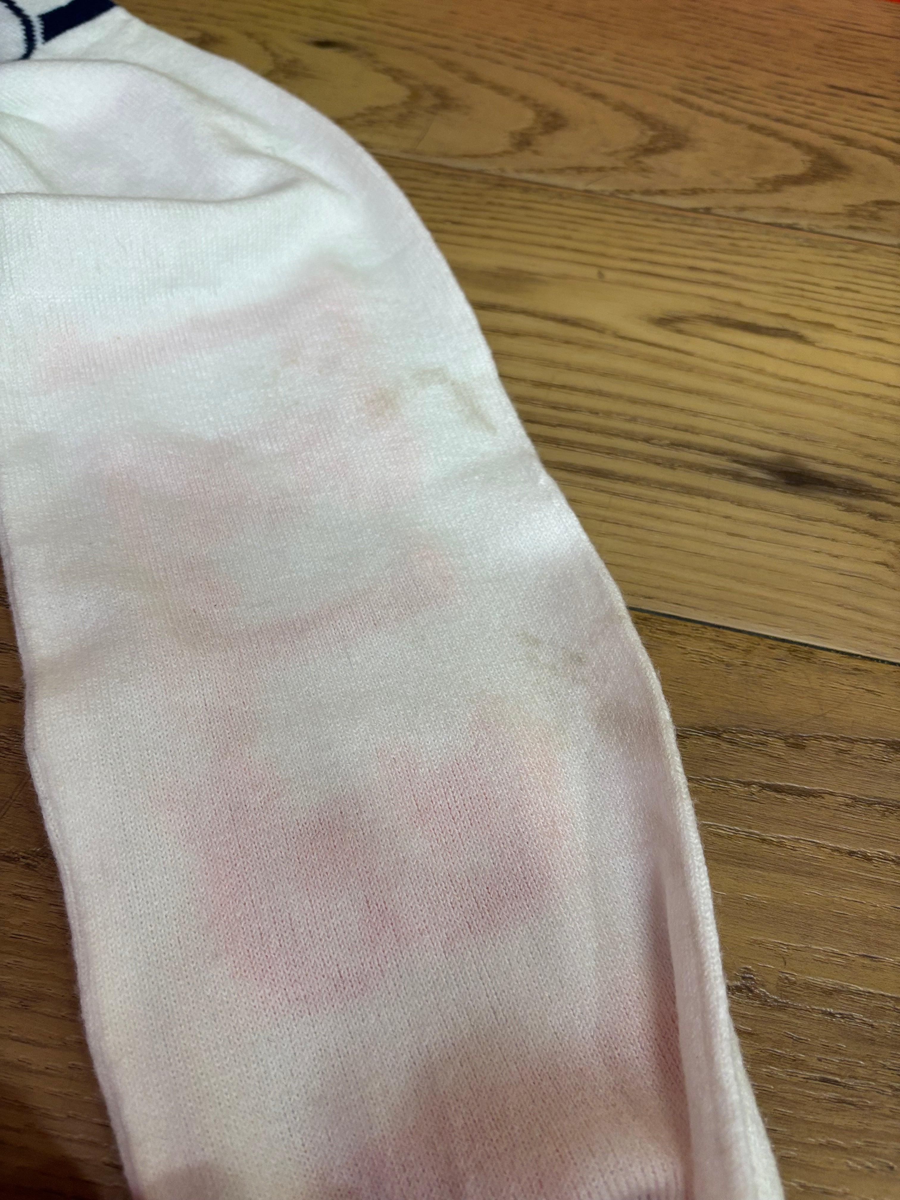 White Oilers Scotiabank Scarf