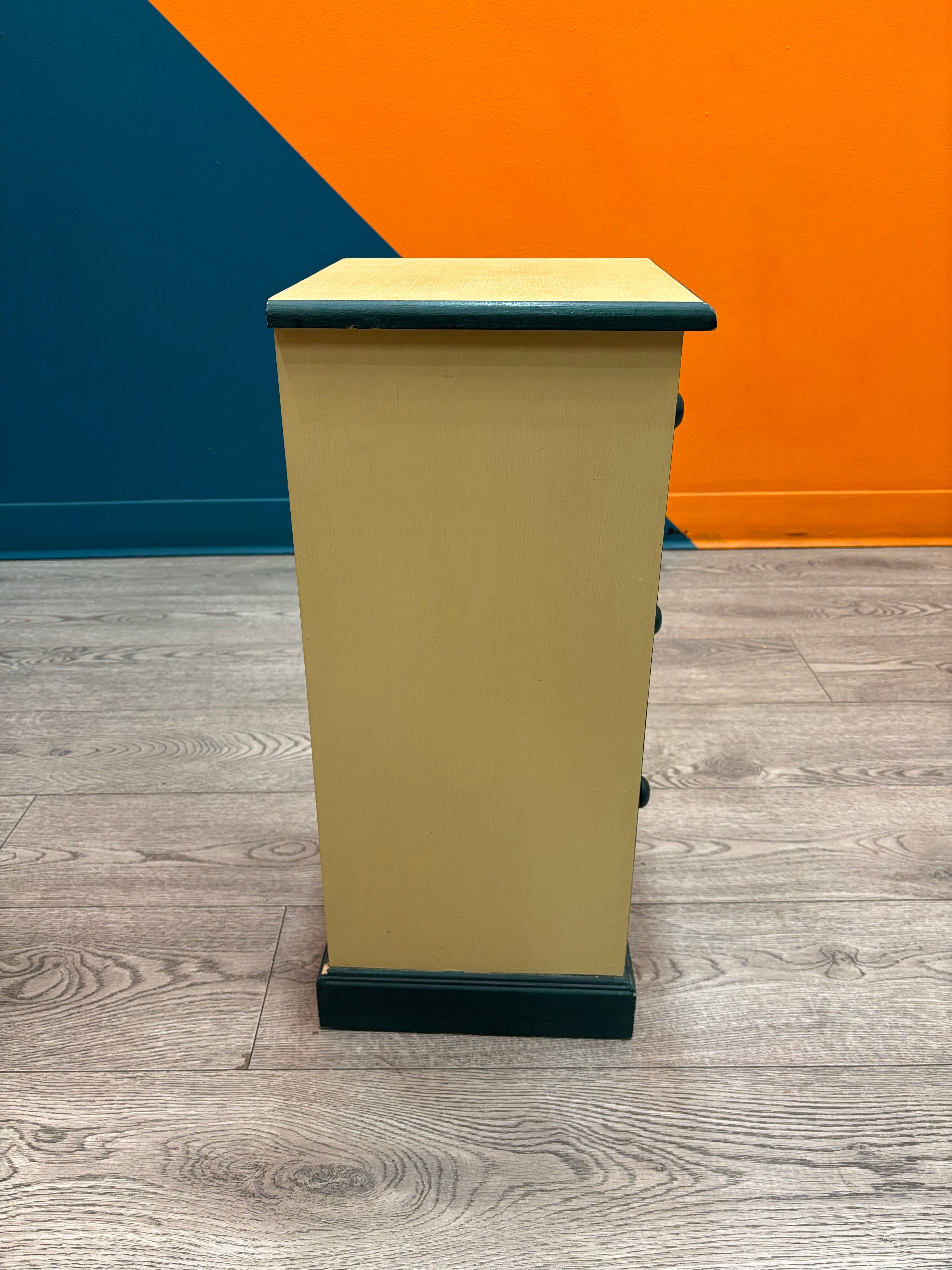 3 Drawer Bird Nightstand
