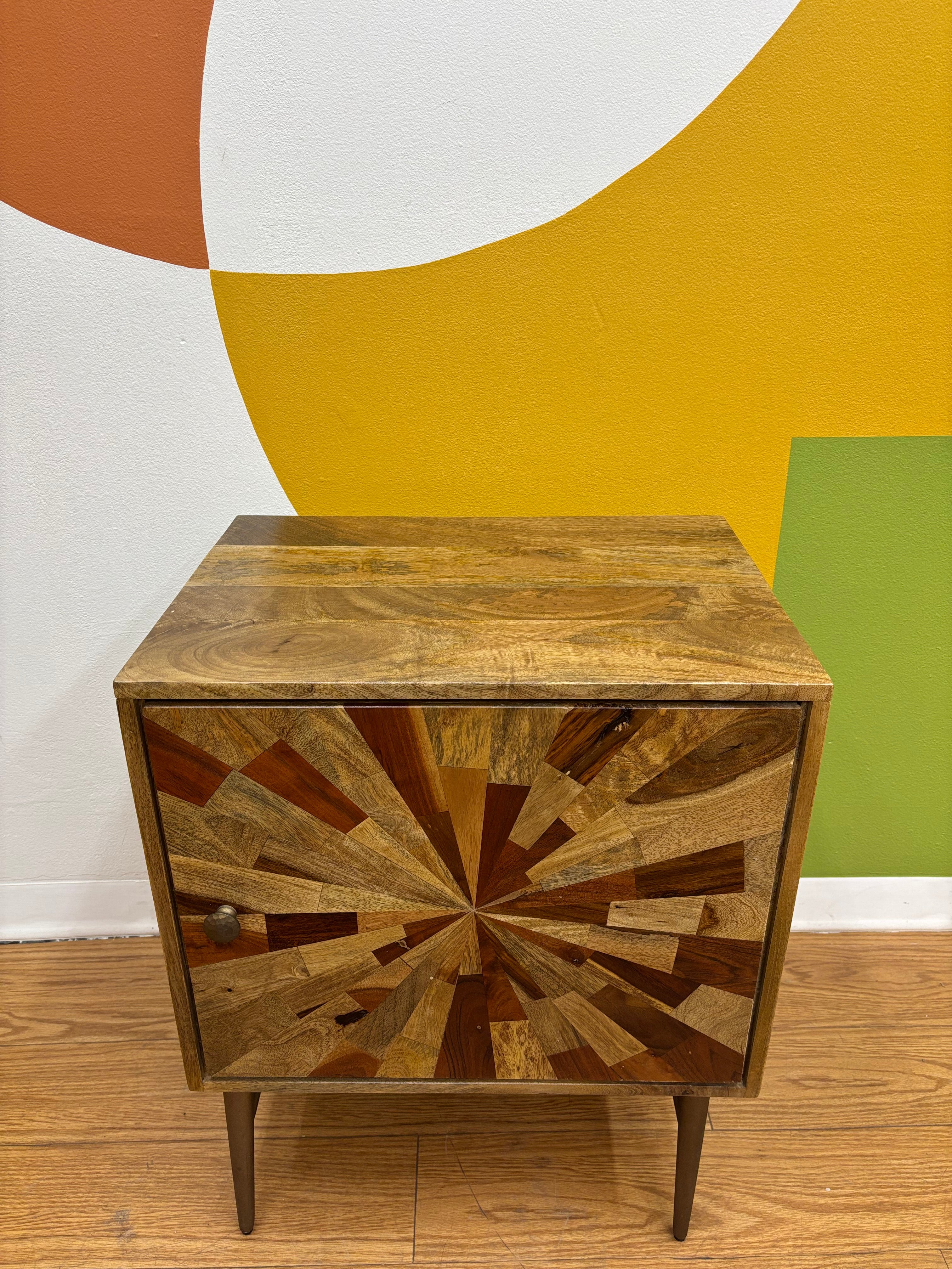 Wood Accent Cabinet
