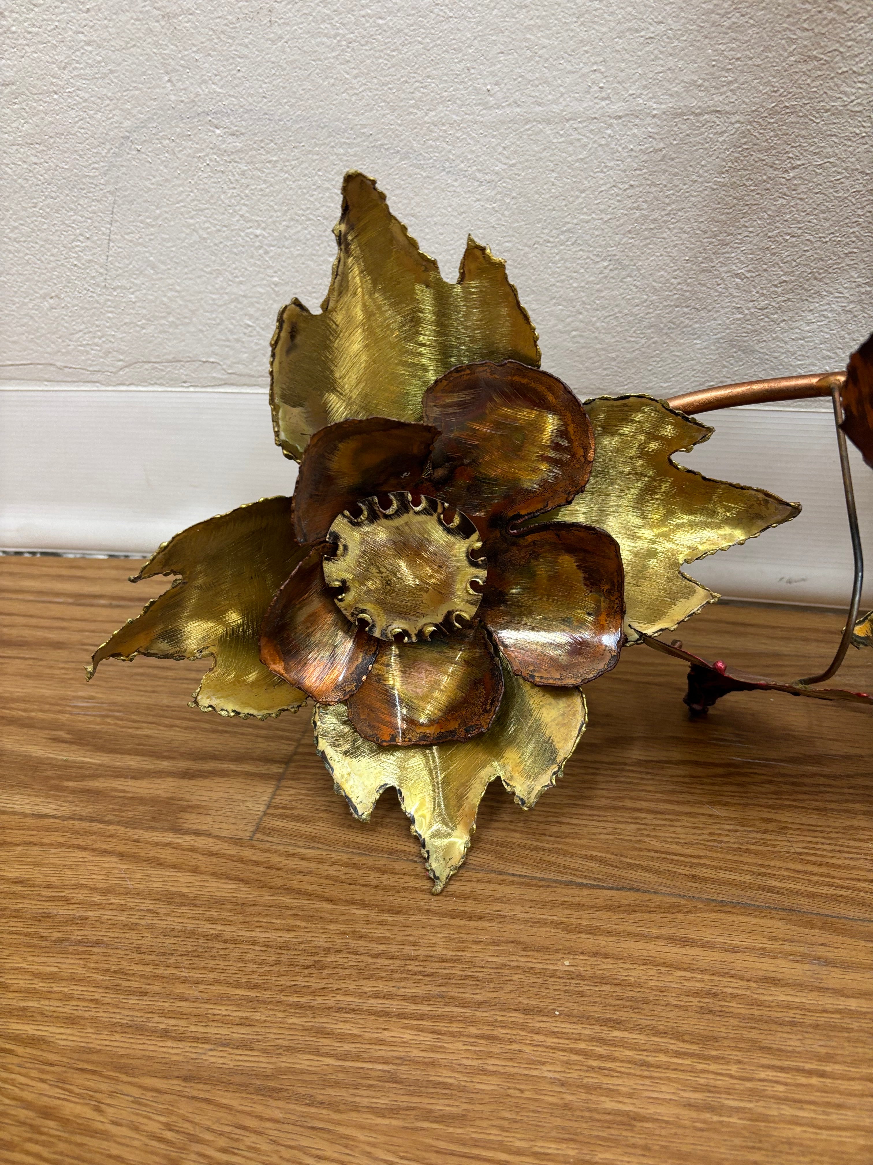Metal Flower Art (2 available)