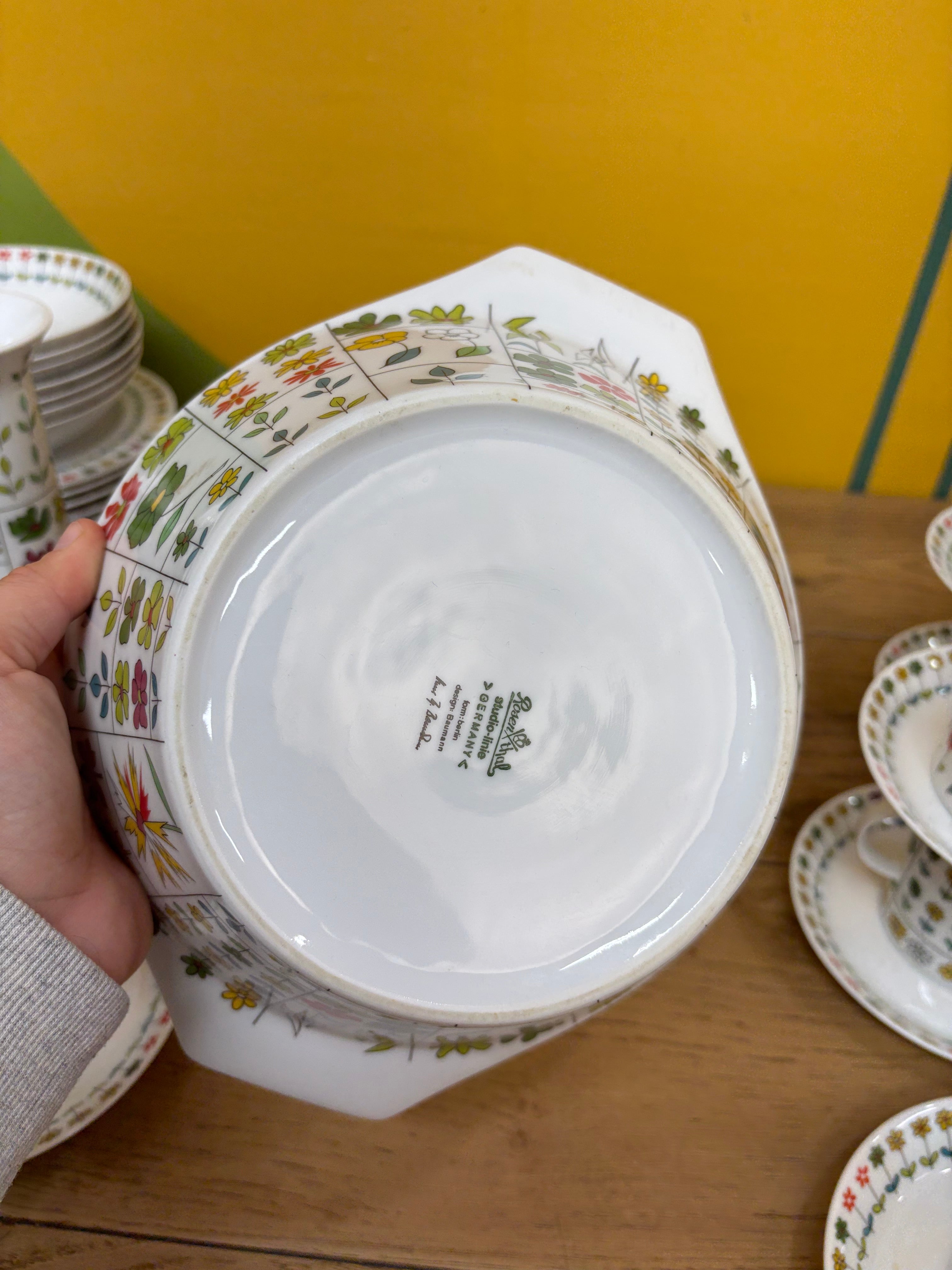 Large Piemonte Floral Set by Rosenthal