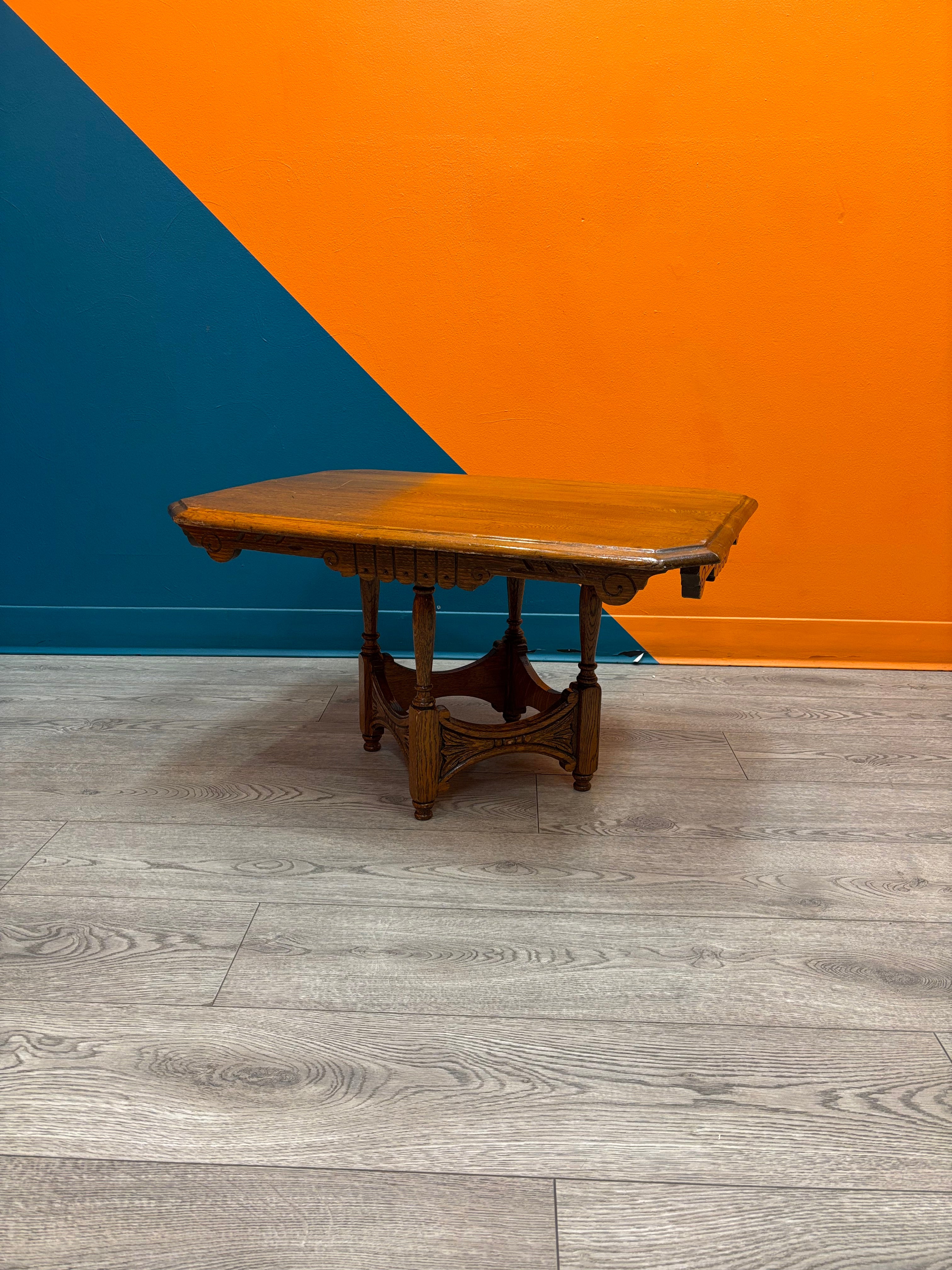Wood Carved Table