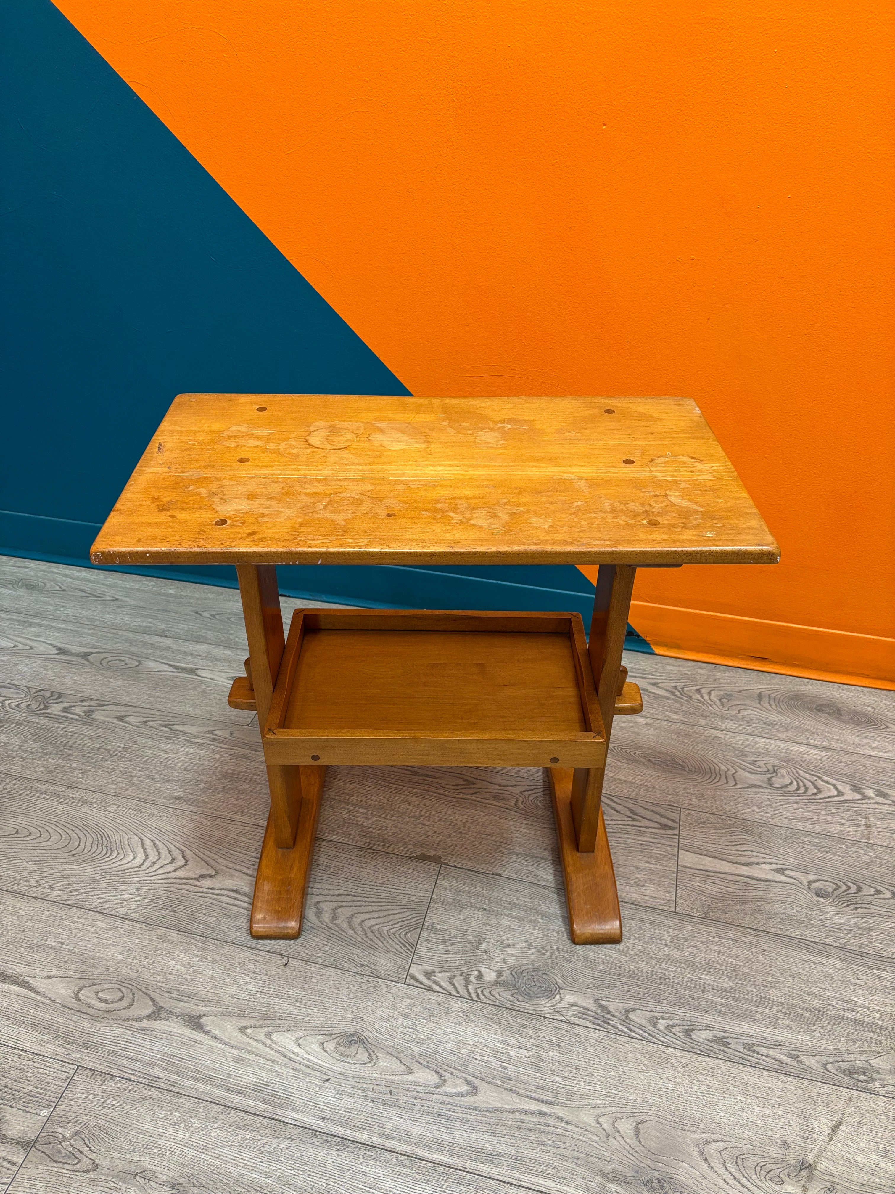 Wood Side Table