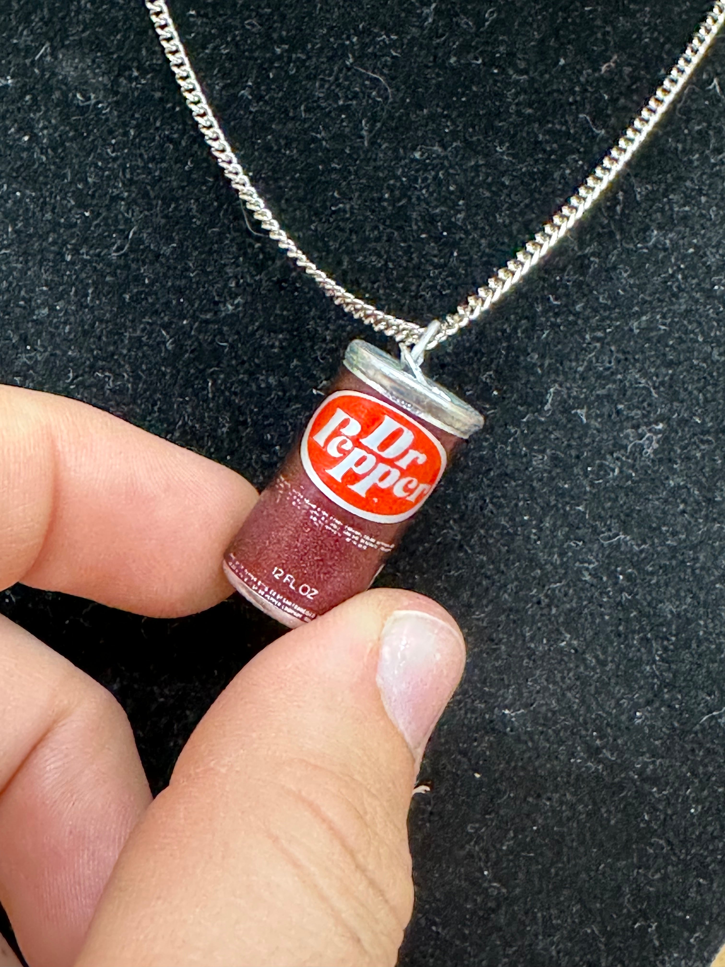 Soda Necklace - Dr. Pepper