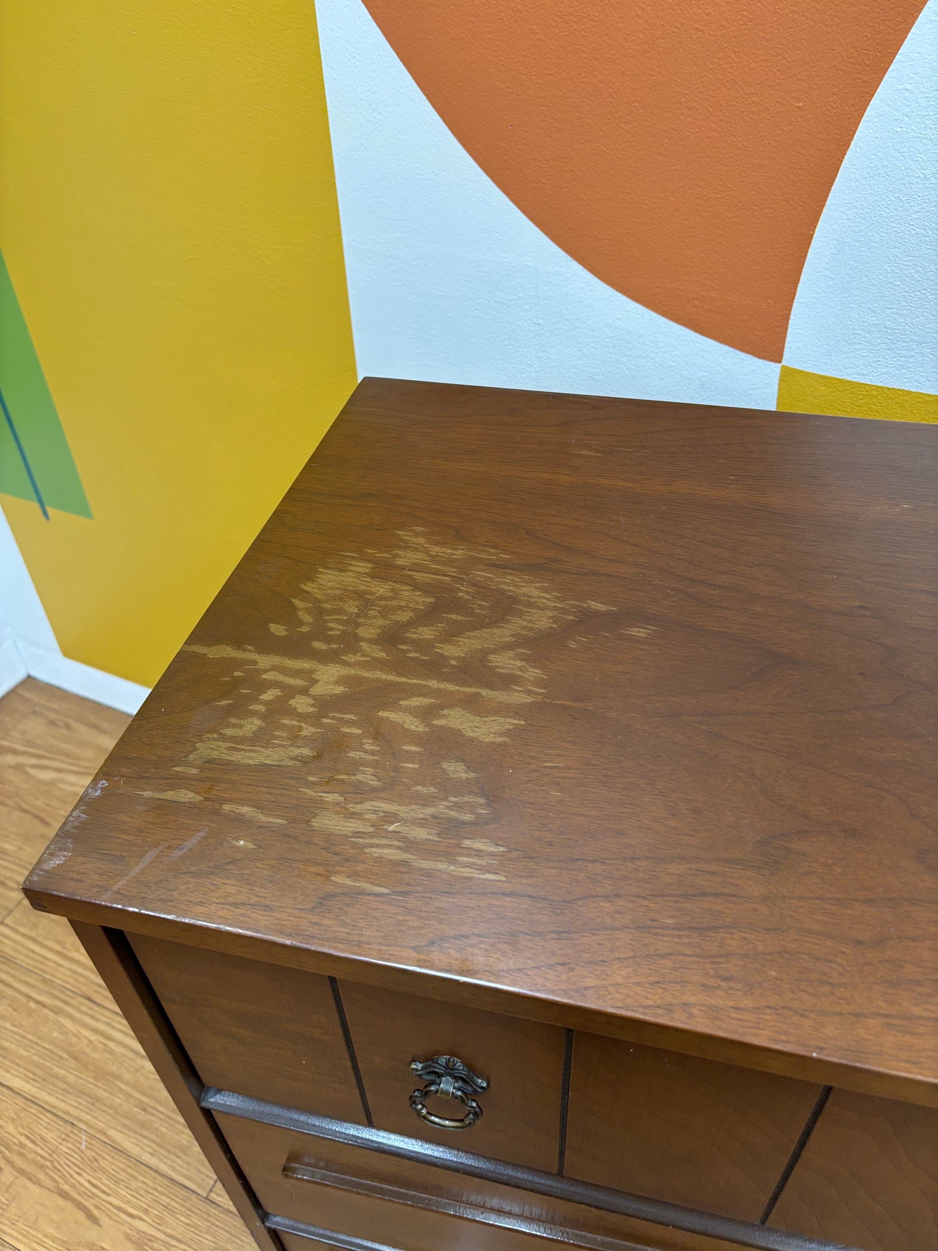 4 Drawer Wood Dresser