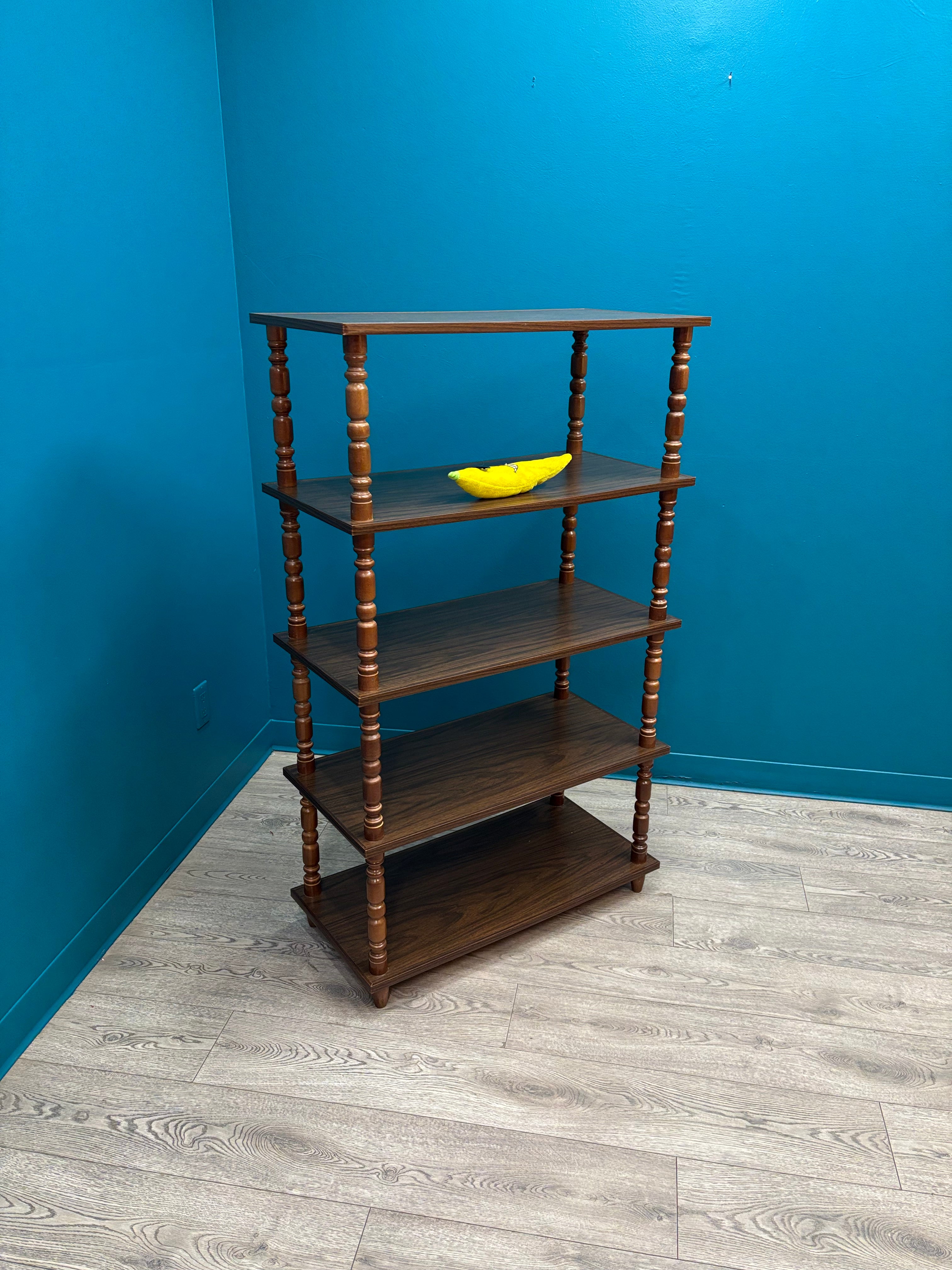 5 Tier Wood Shelf