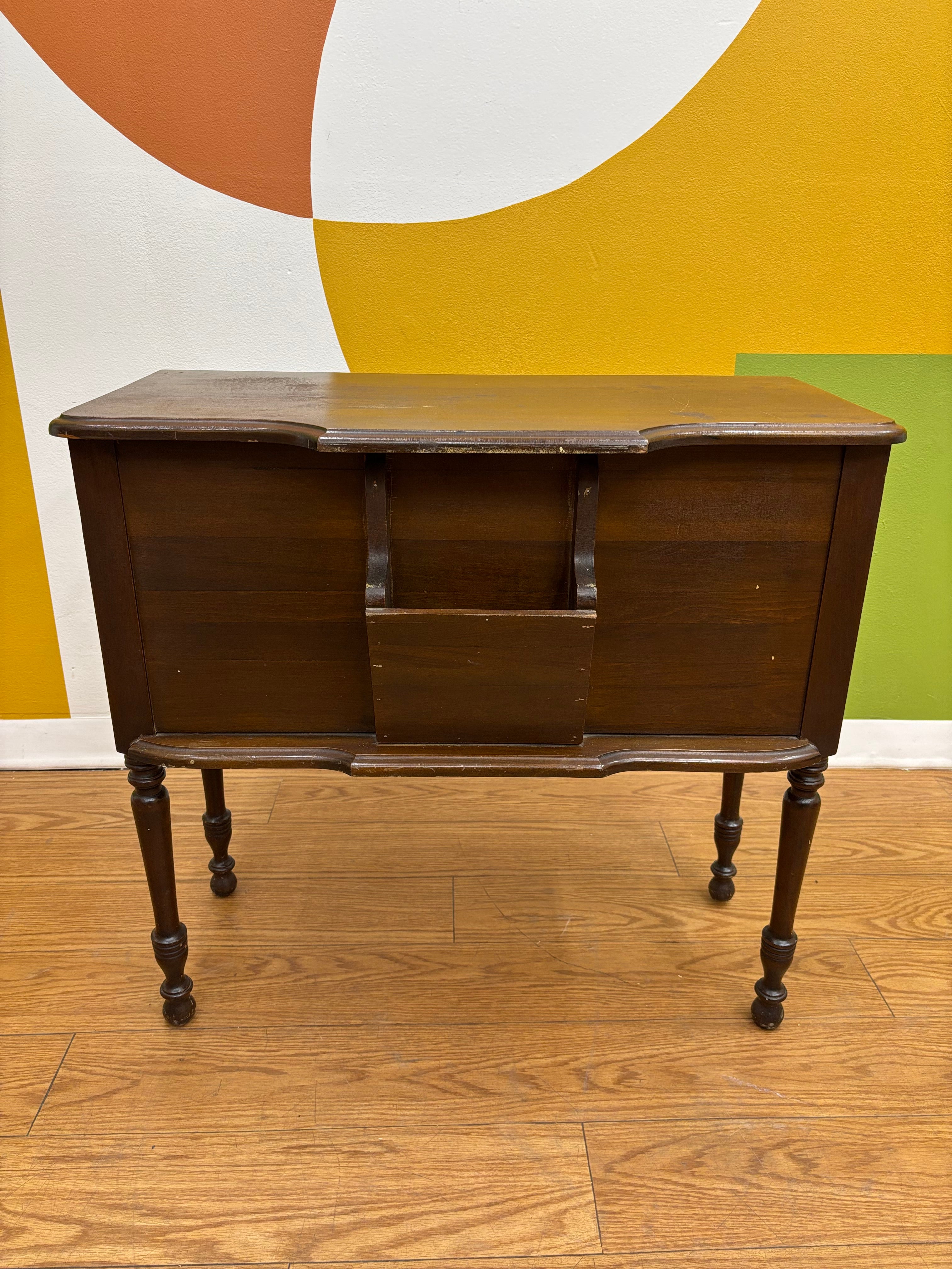 Wood Side Table