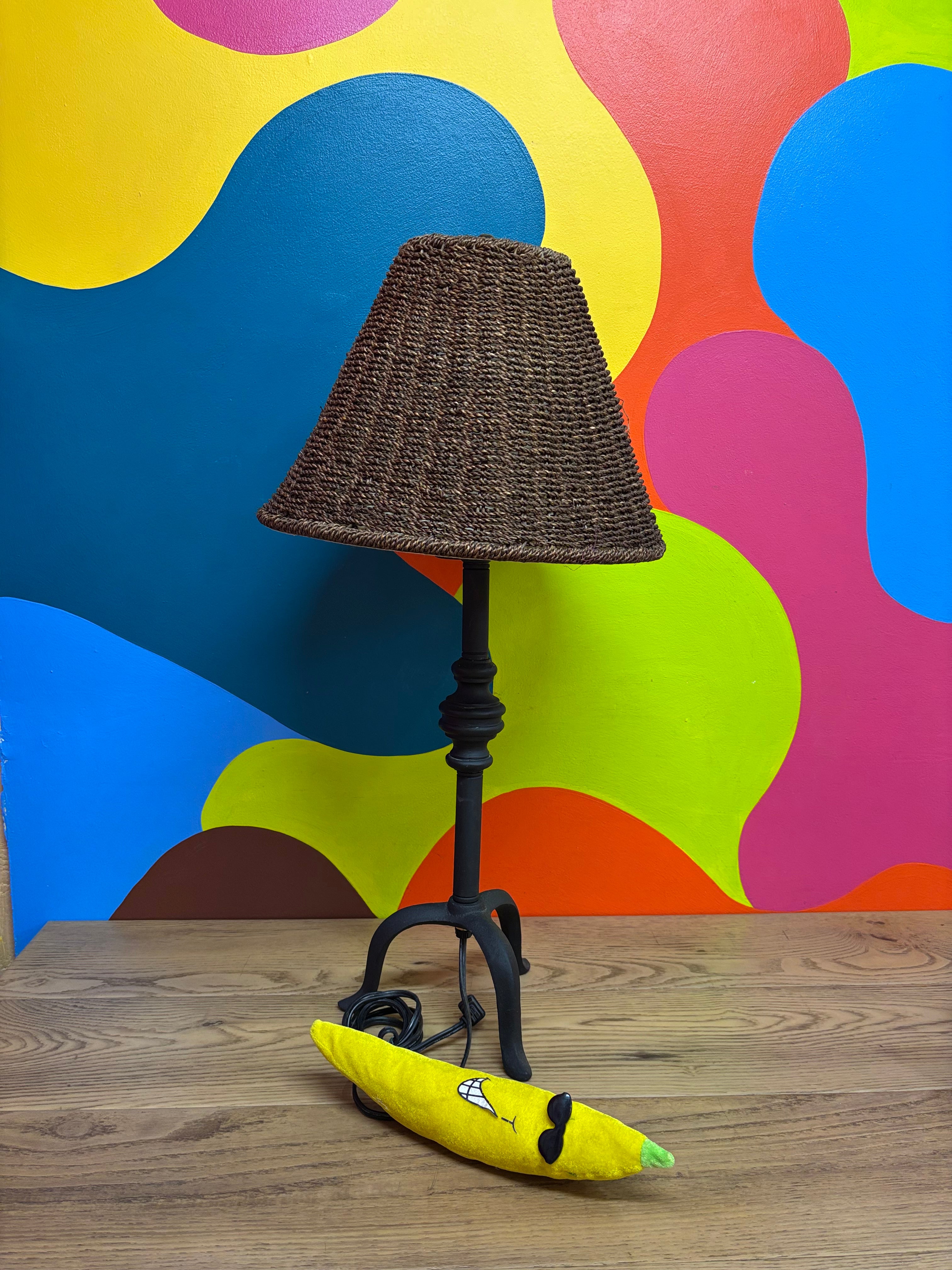 Wrought Iron Table Lamp