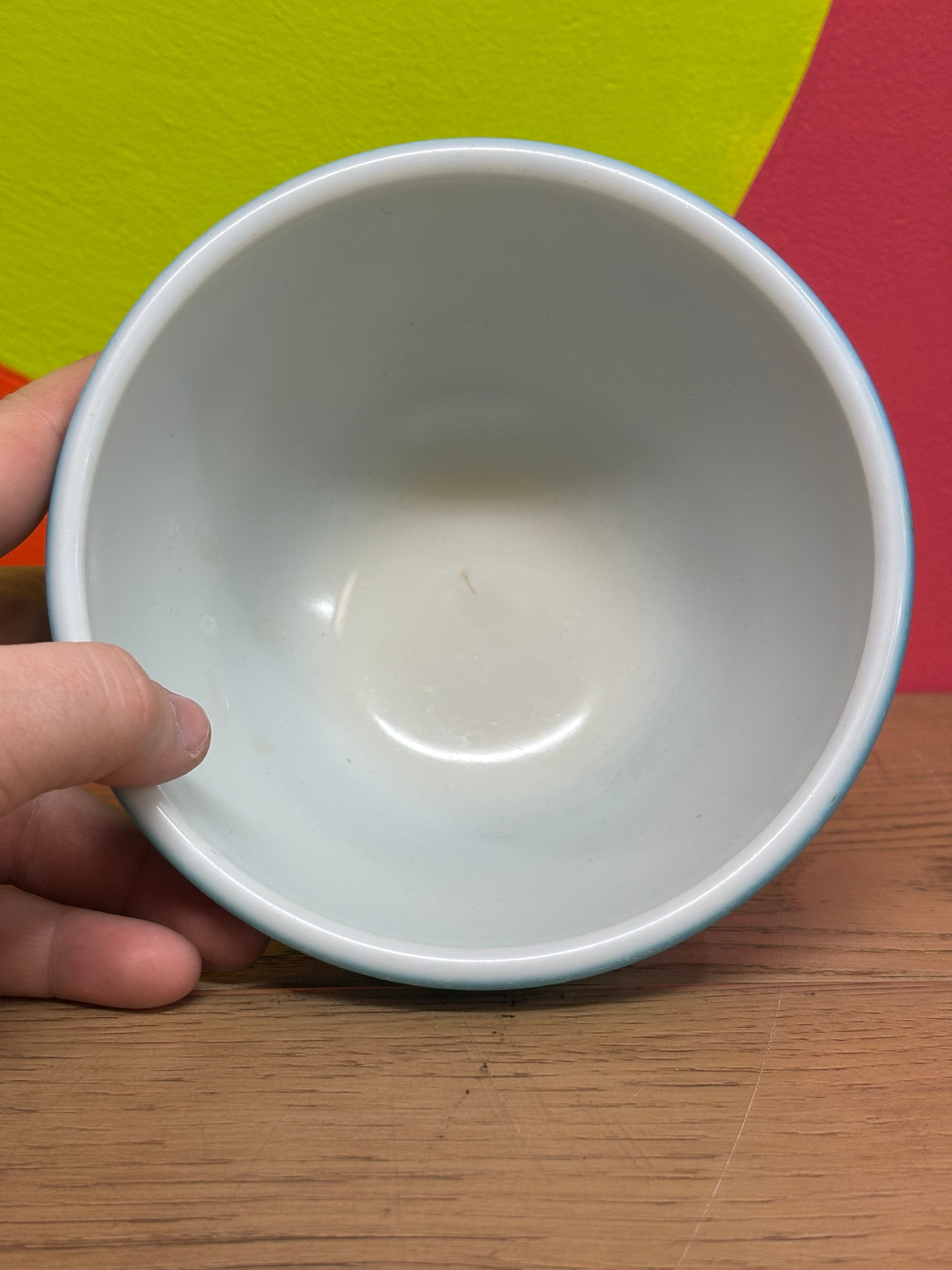 Small Blue Pyrex Bowl