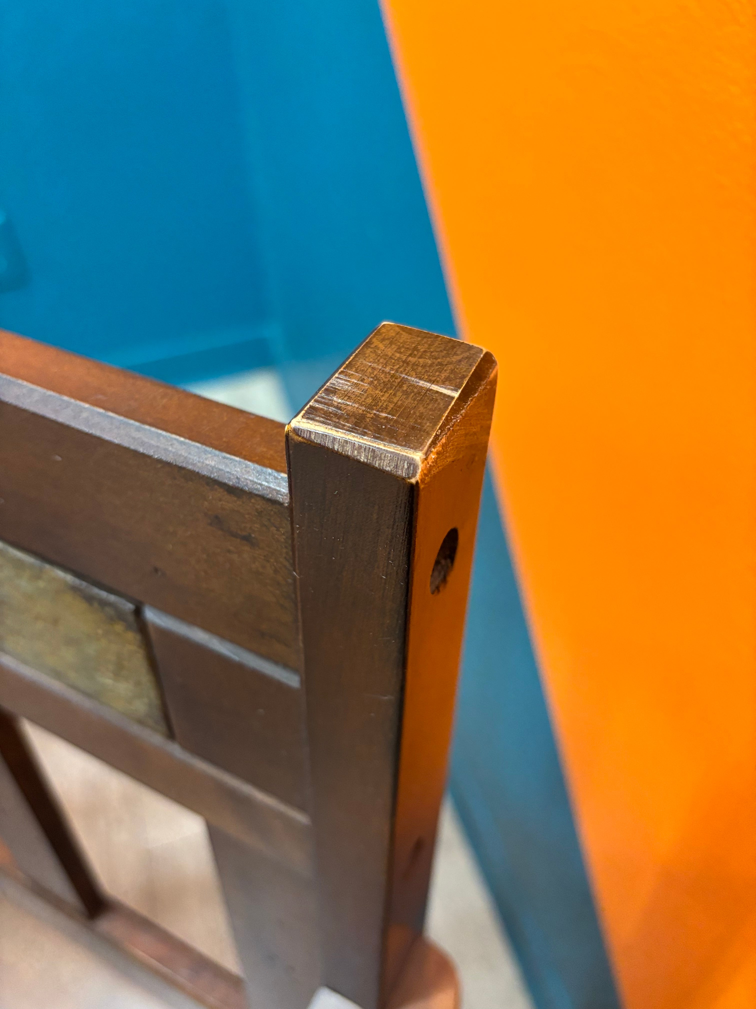 Wood Bench with Storage