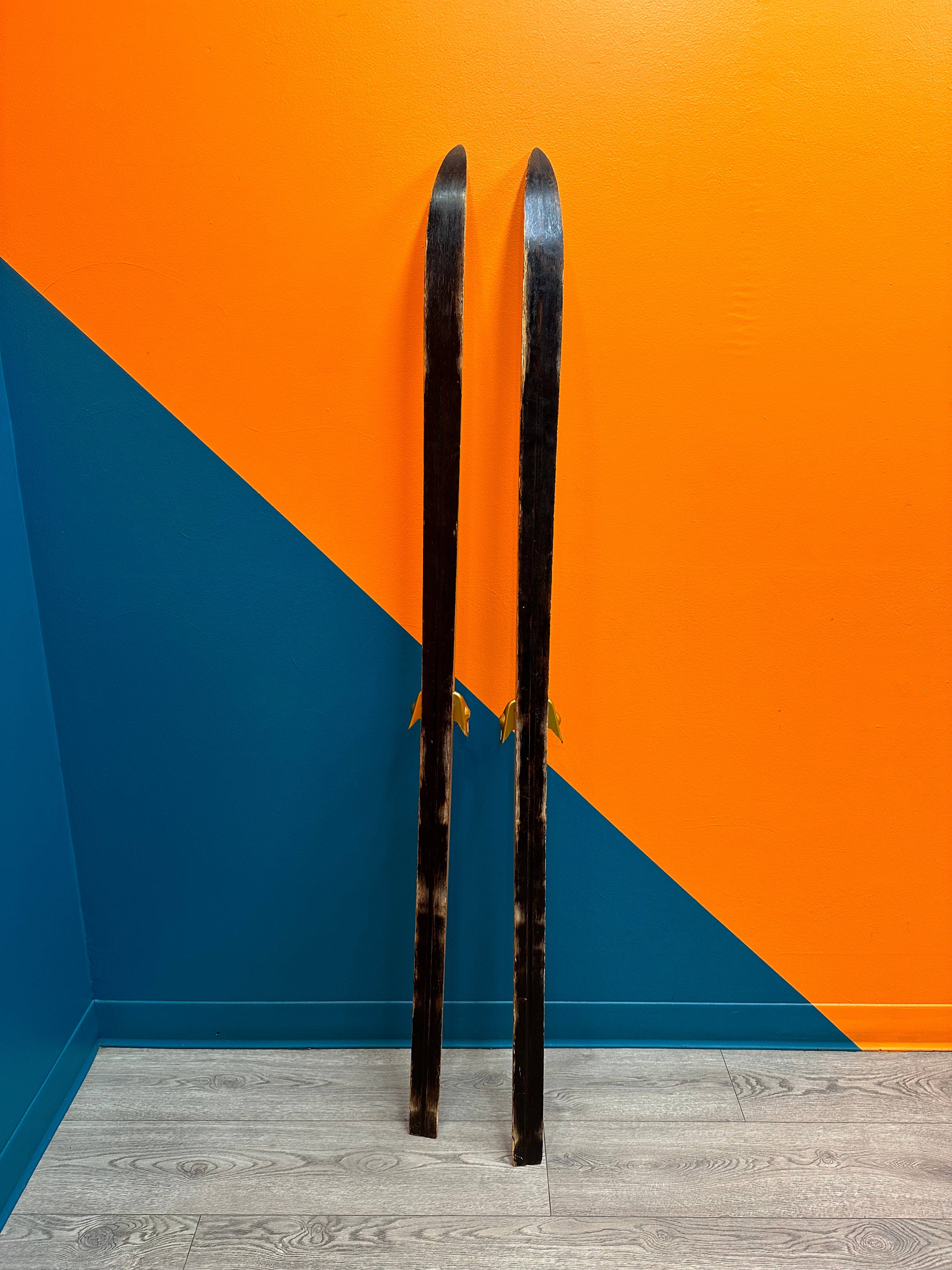 Wooden Cansport Ski's