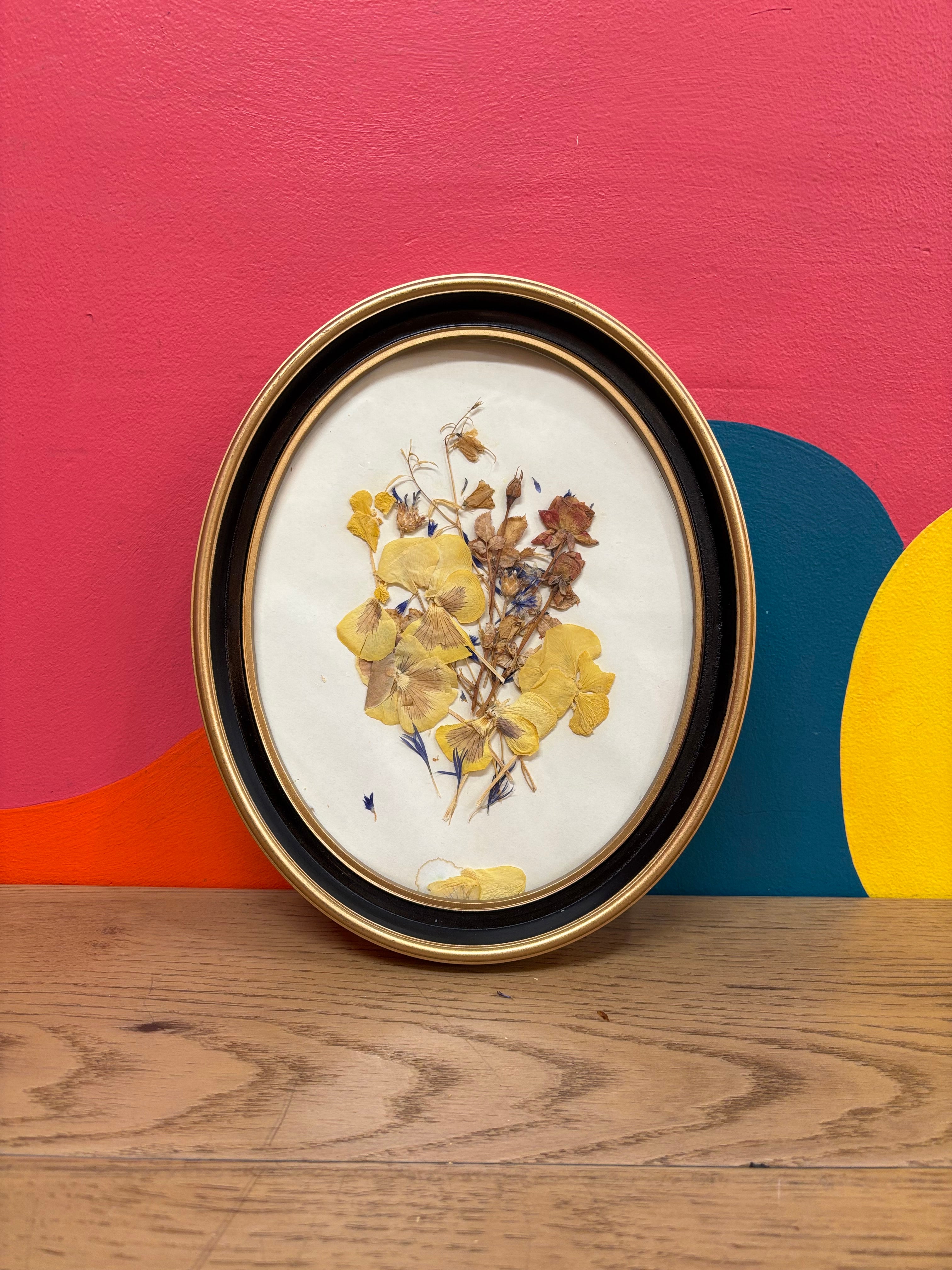 Framed Pressed Flowers #2