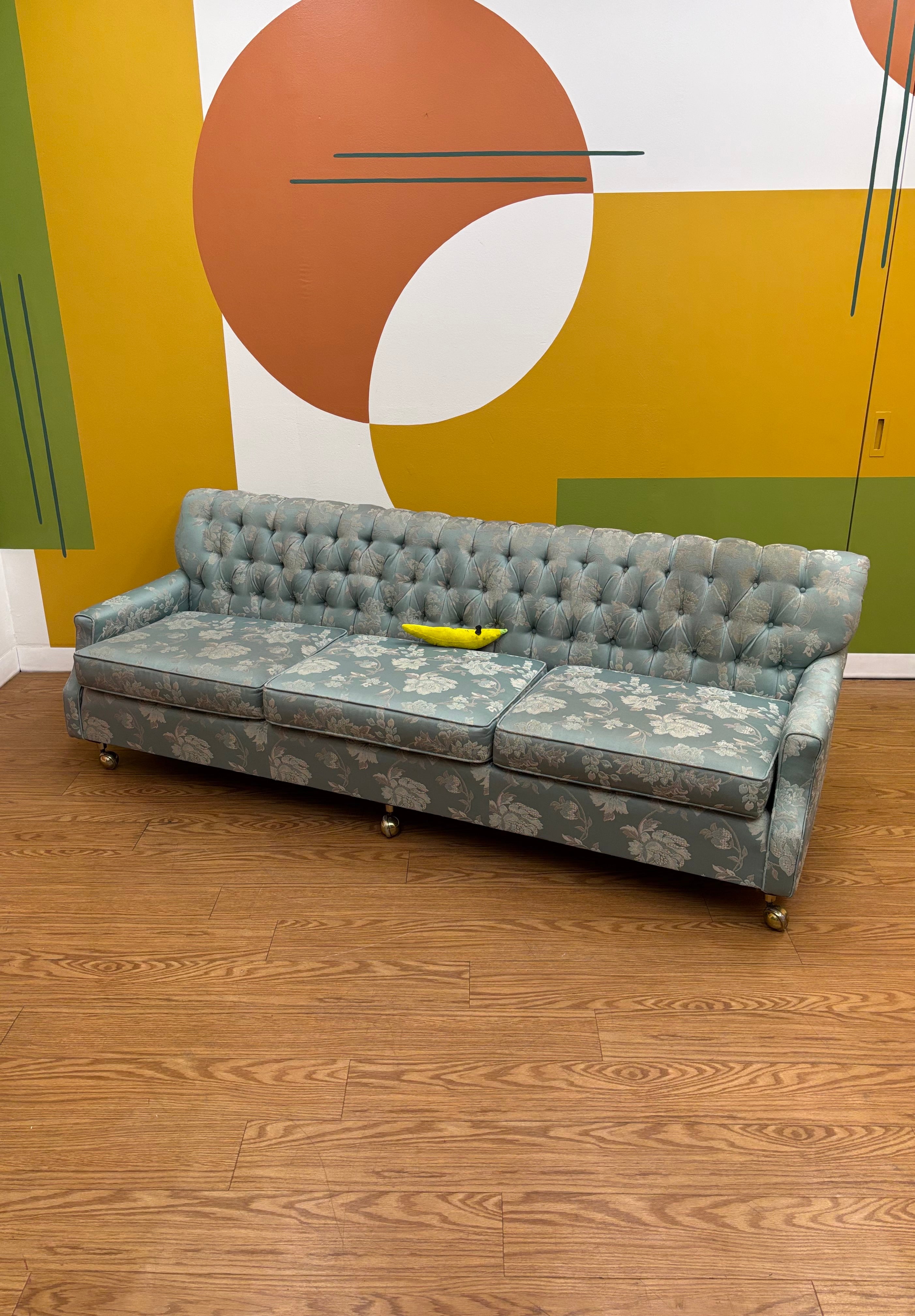 Teal Sofa