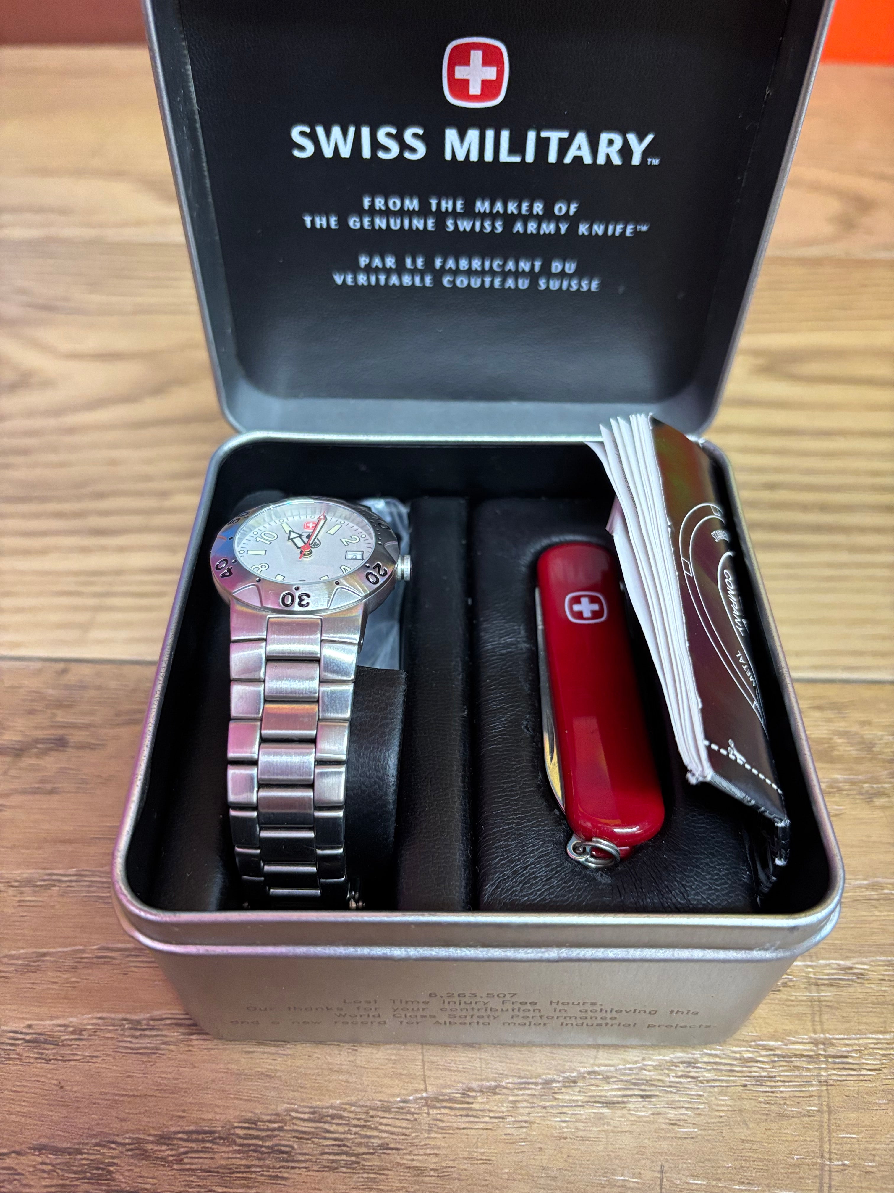 Swiss Military Watch Gift Set