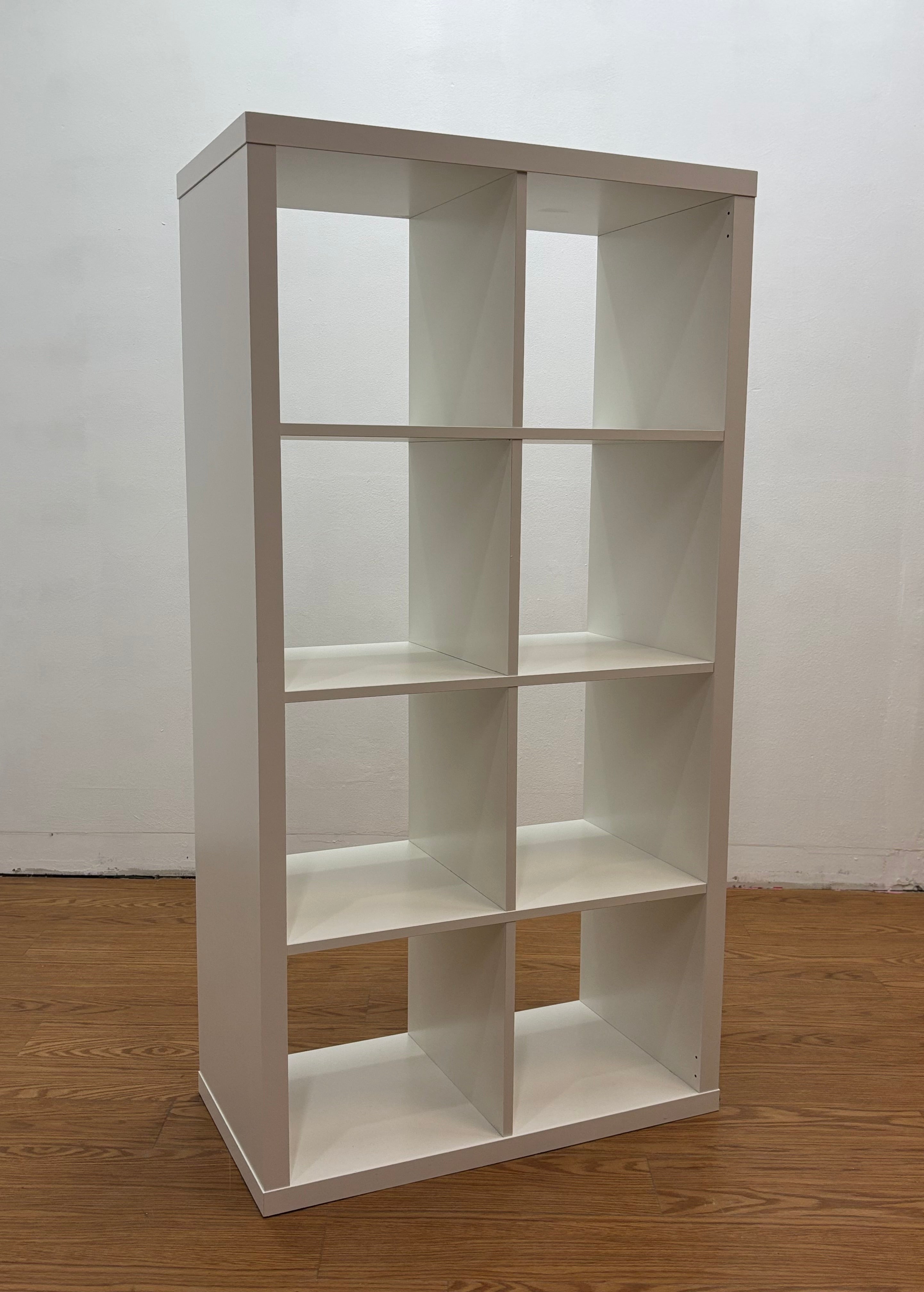 White Kallax Shelf - 8 Cube