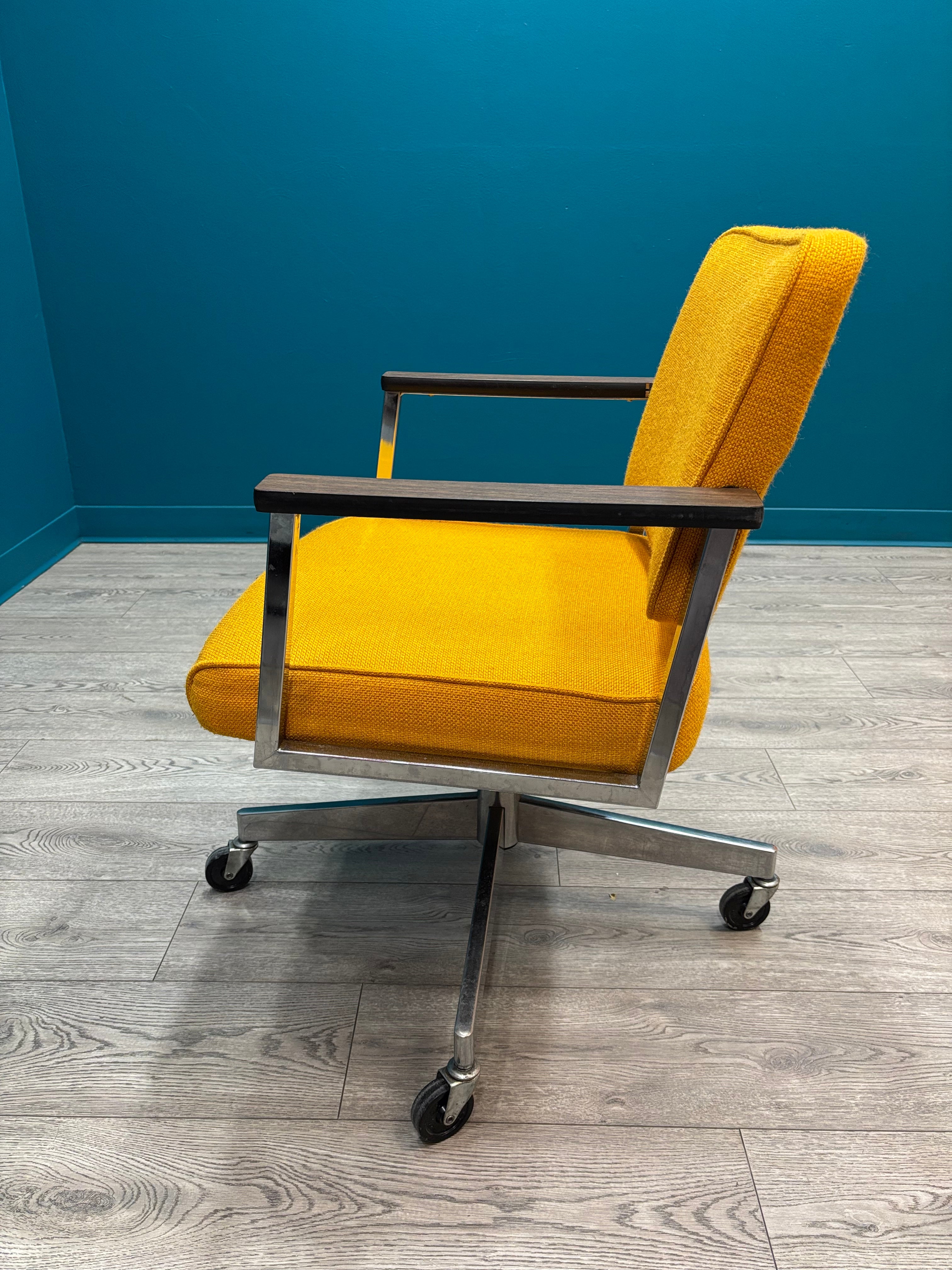 Mustard Yellow Office Chair