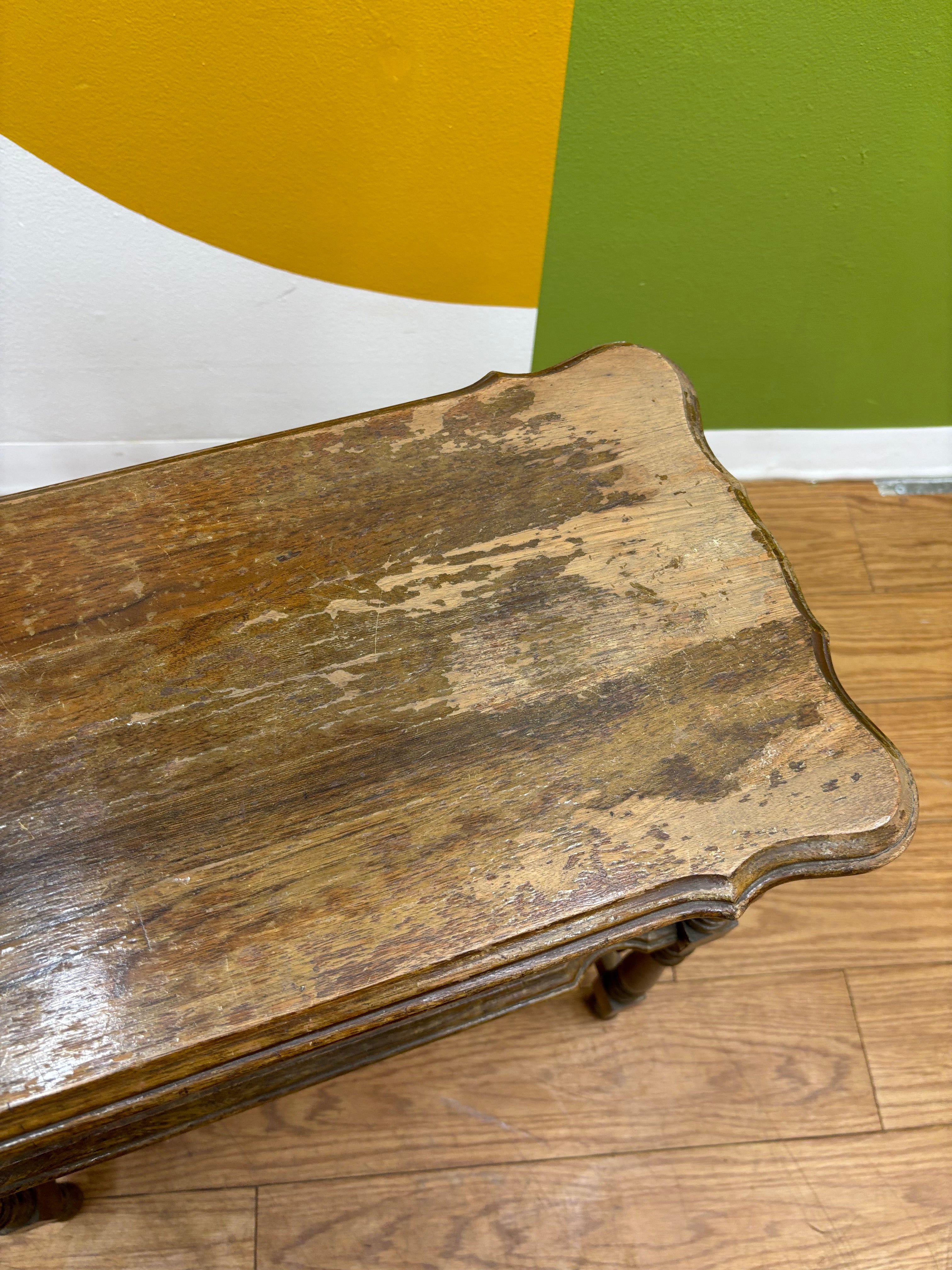 Wood Side Table