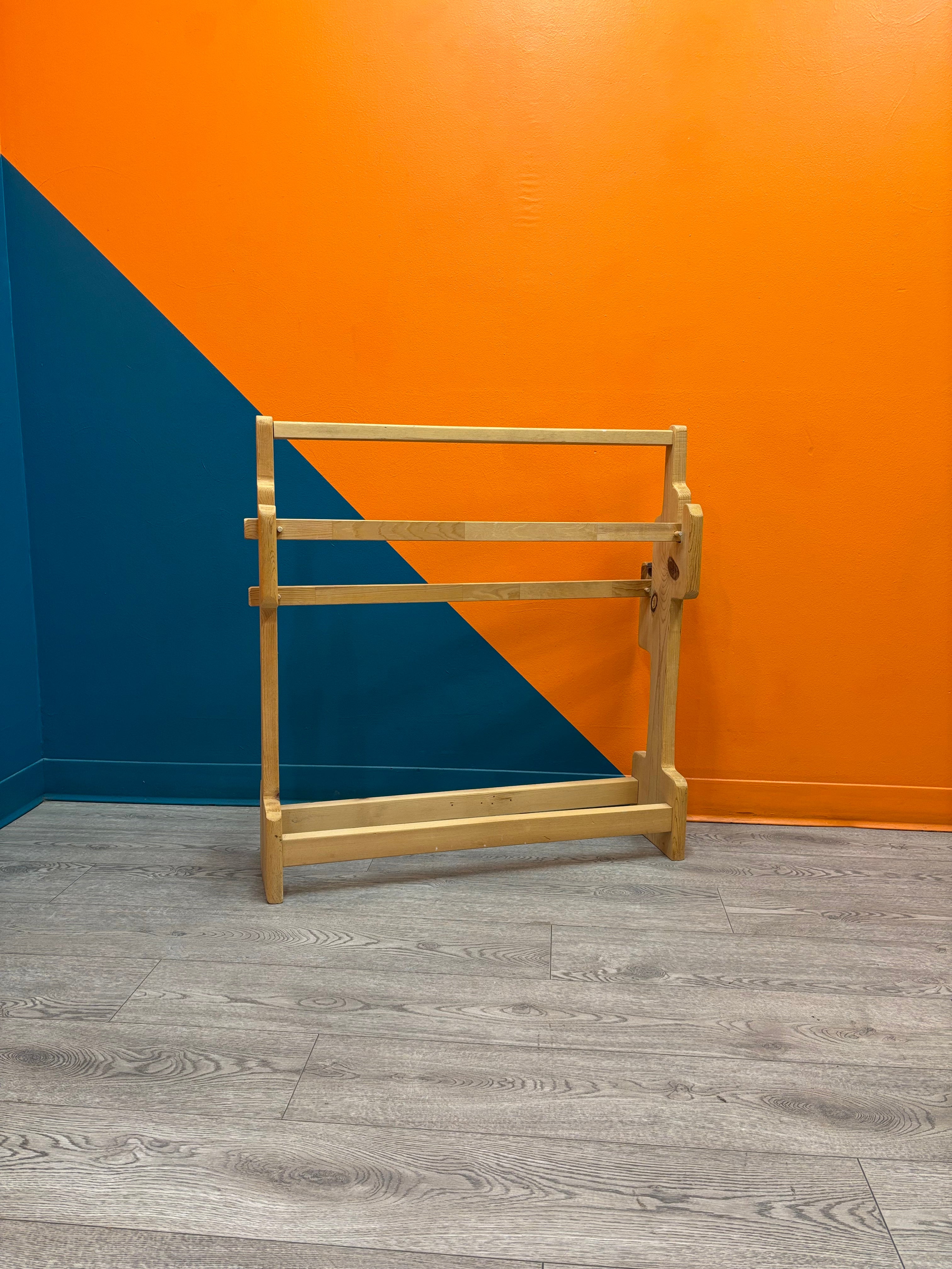 Wooden Blanket Rack