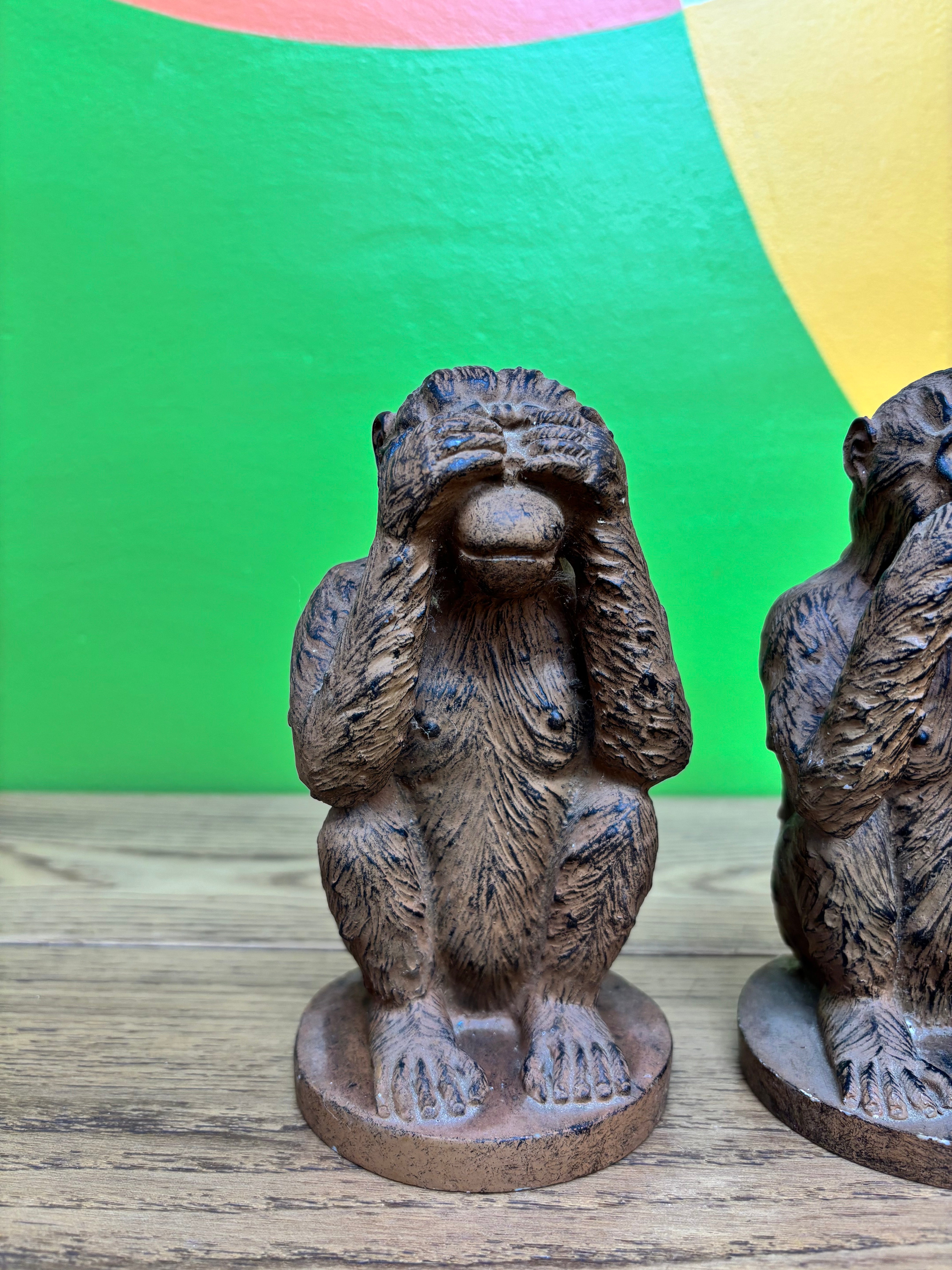 Three Wise Monkeys Figurines
