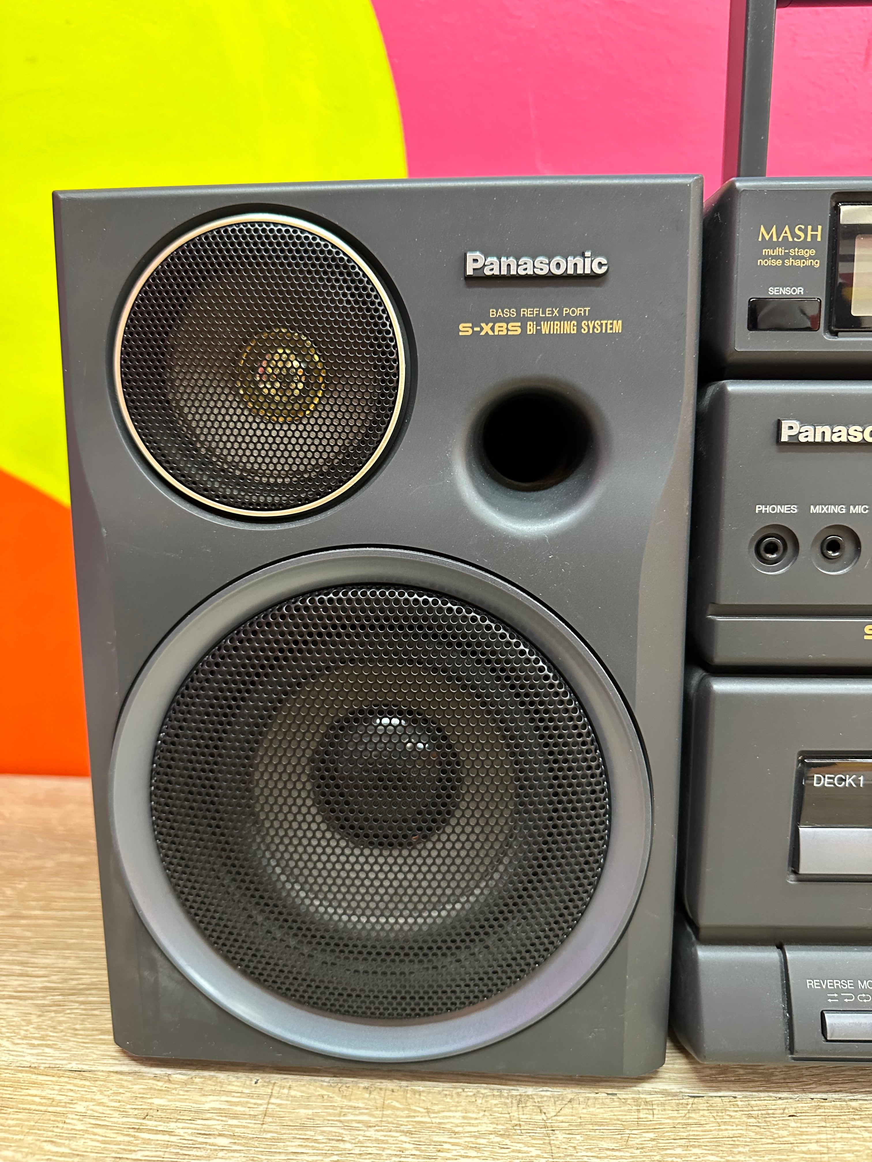 Panasonic Portable S-XBS Boombox