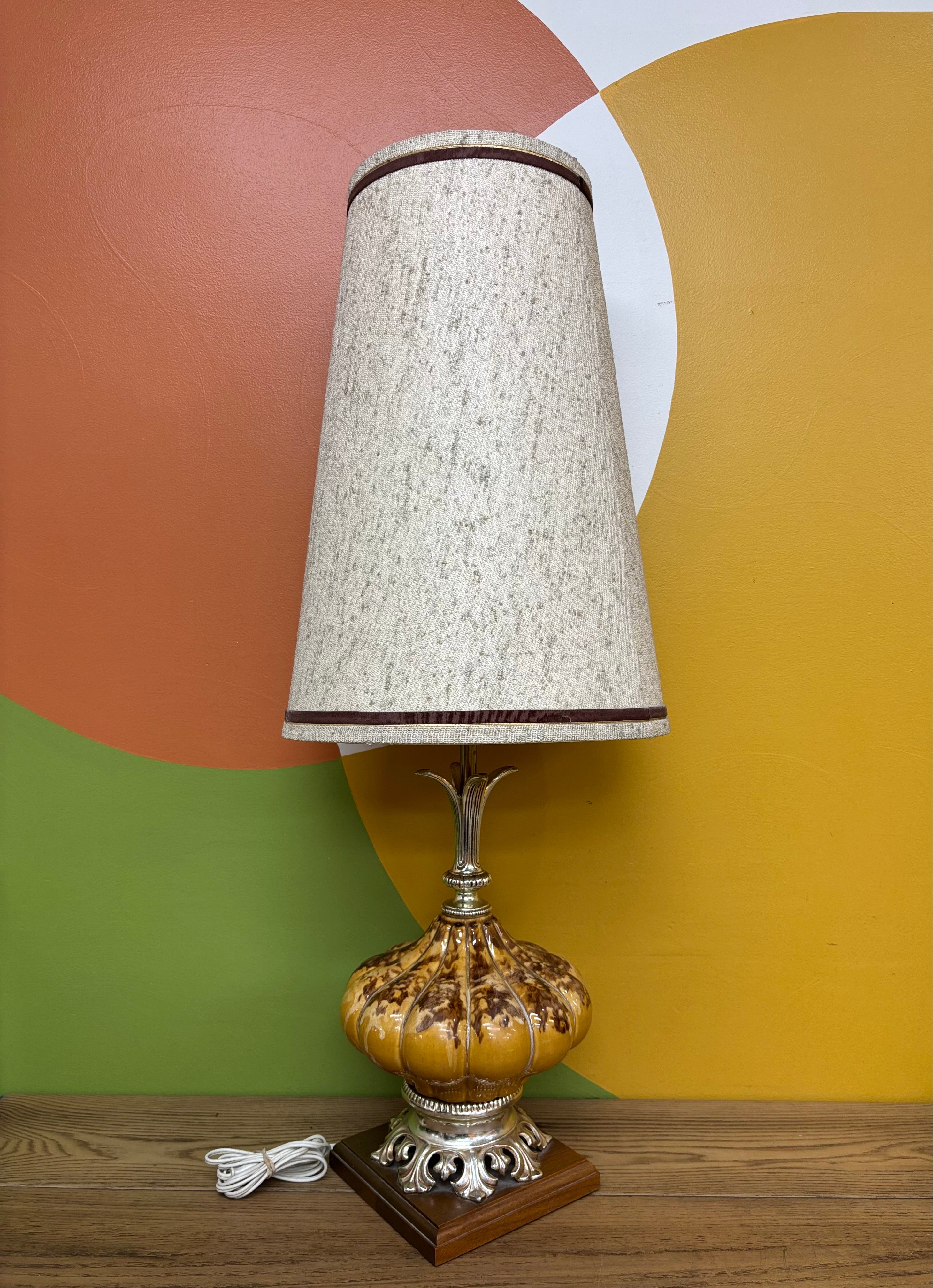 Yellow Table Lamp