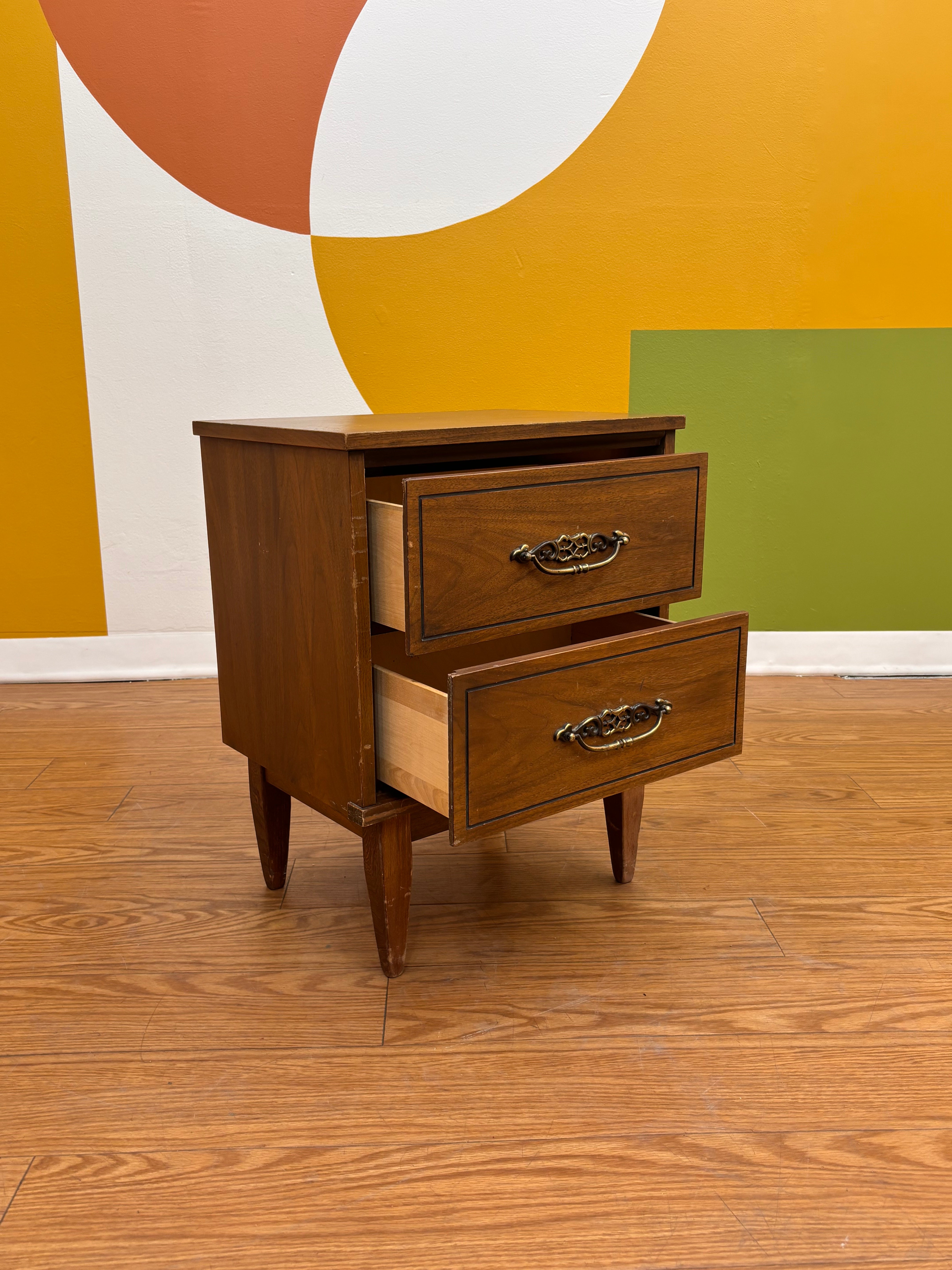 Wood Nightstand