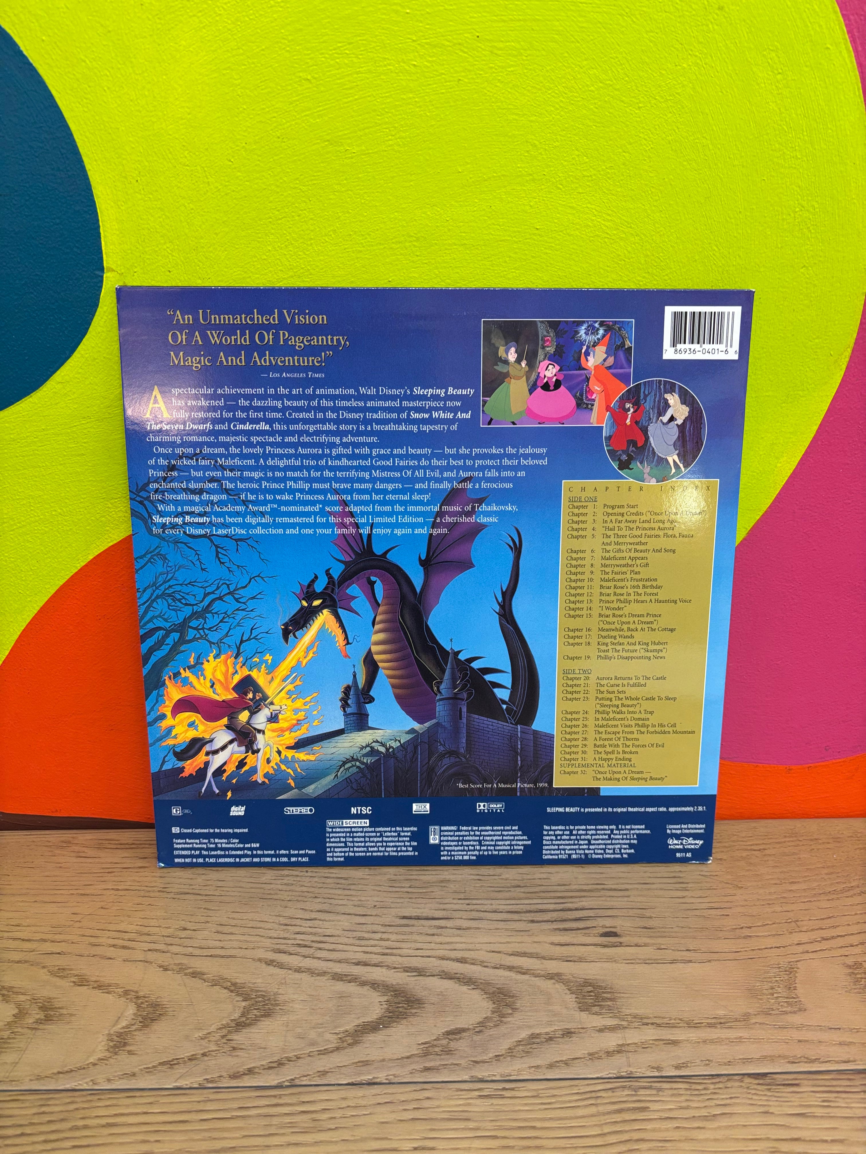 Laserdisc Movie - Sleeping Beauty