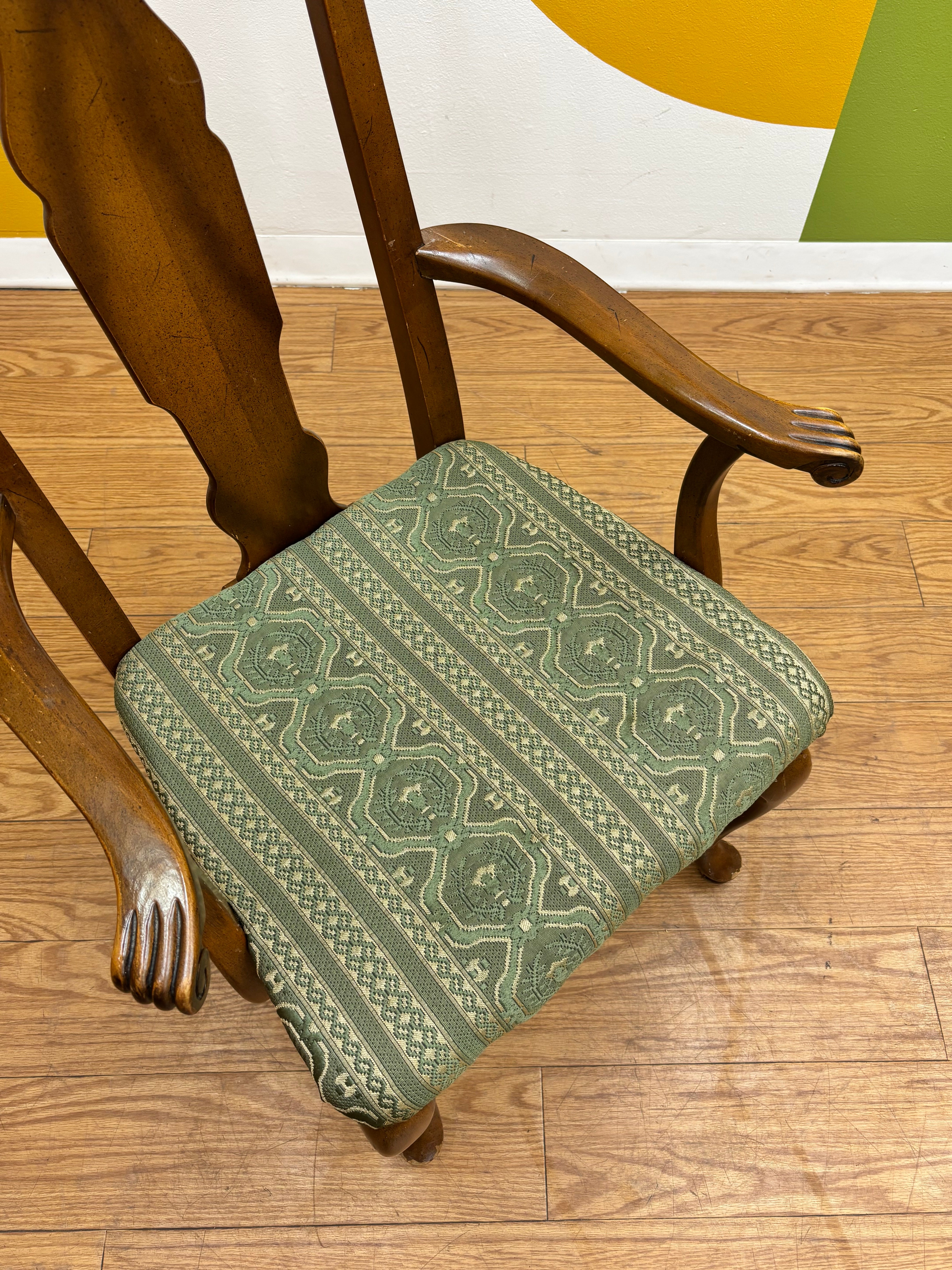 Wood Dining Armchair (2 available)