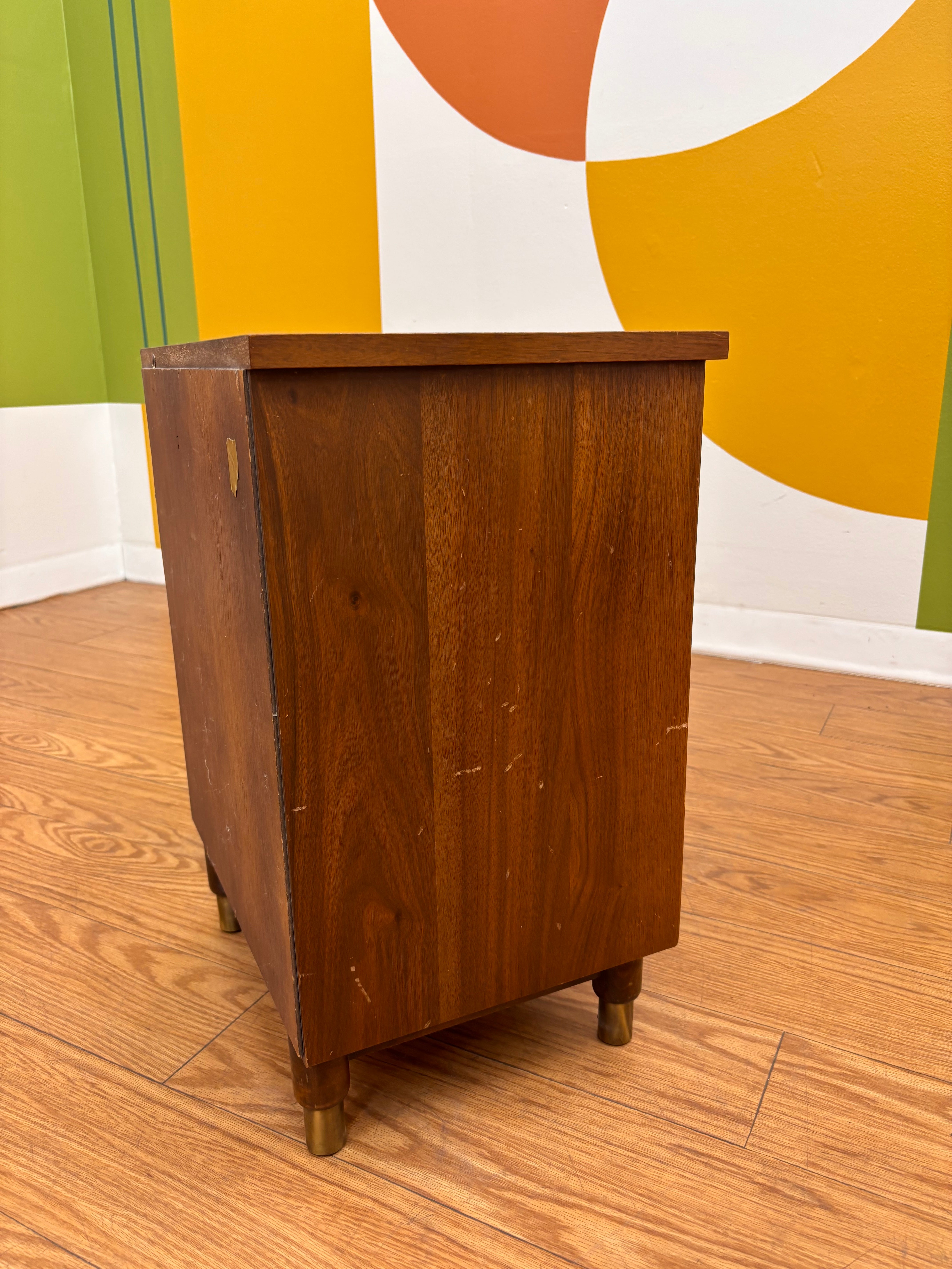 Wood Nightstand