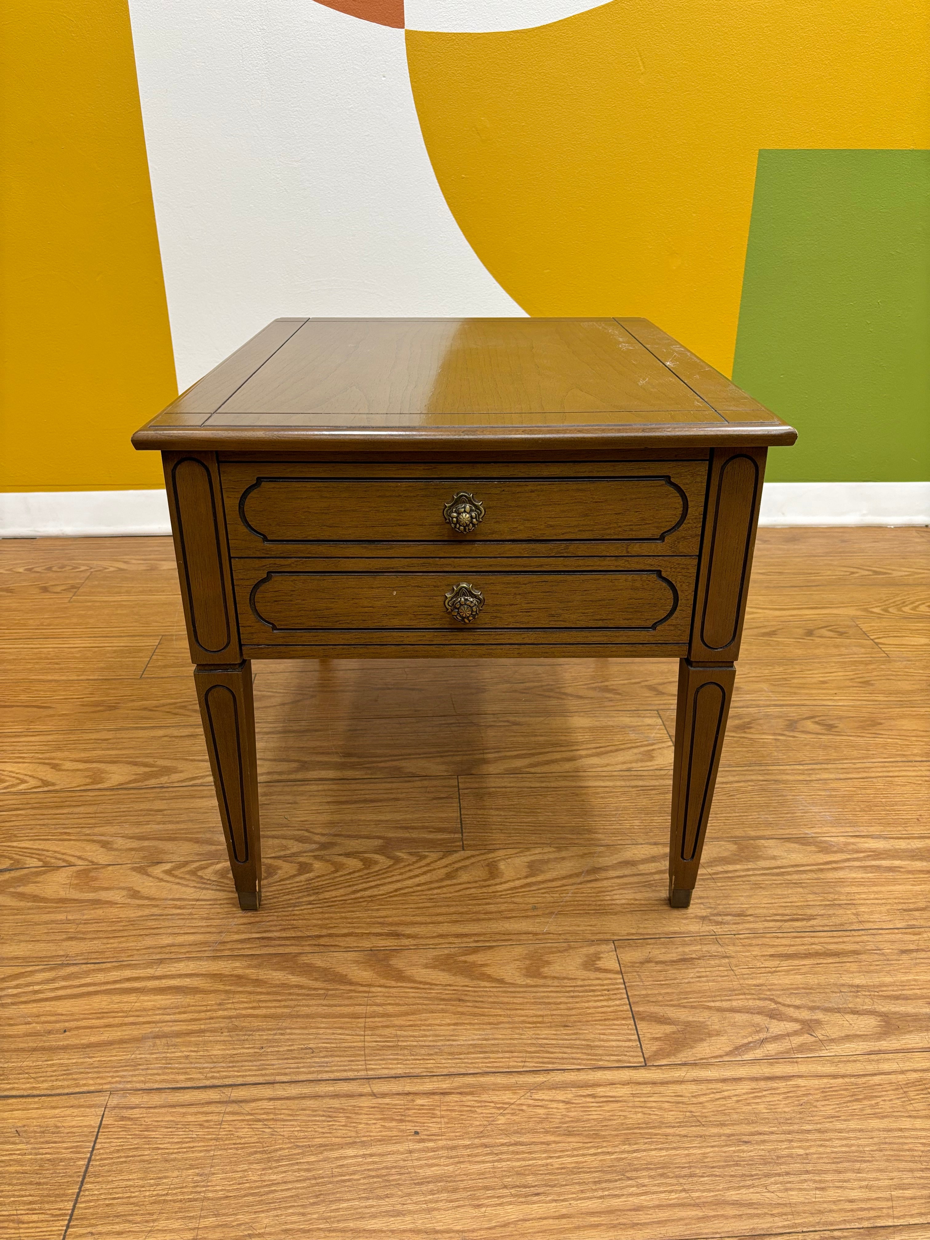Wood Side Table