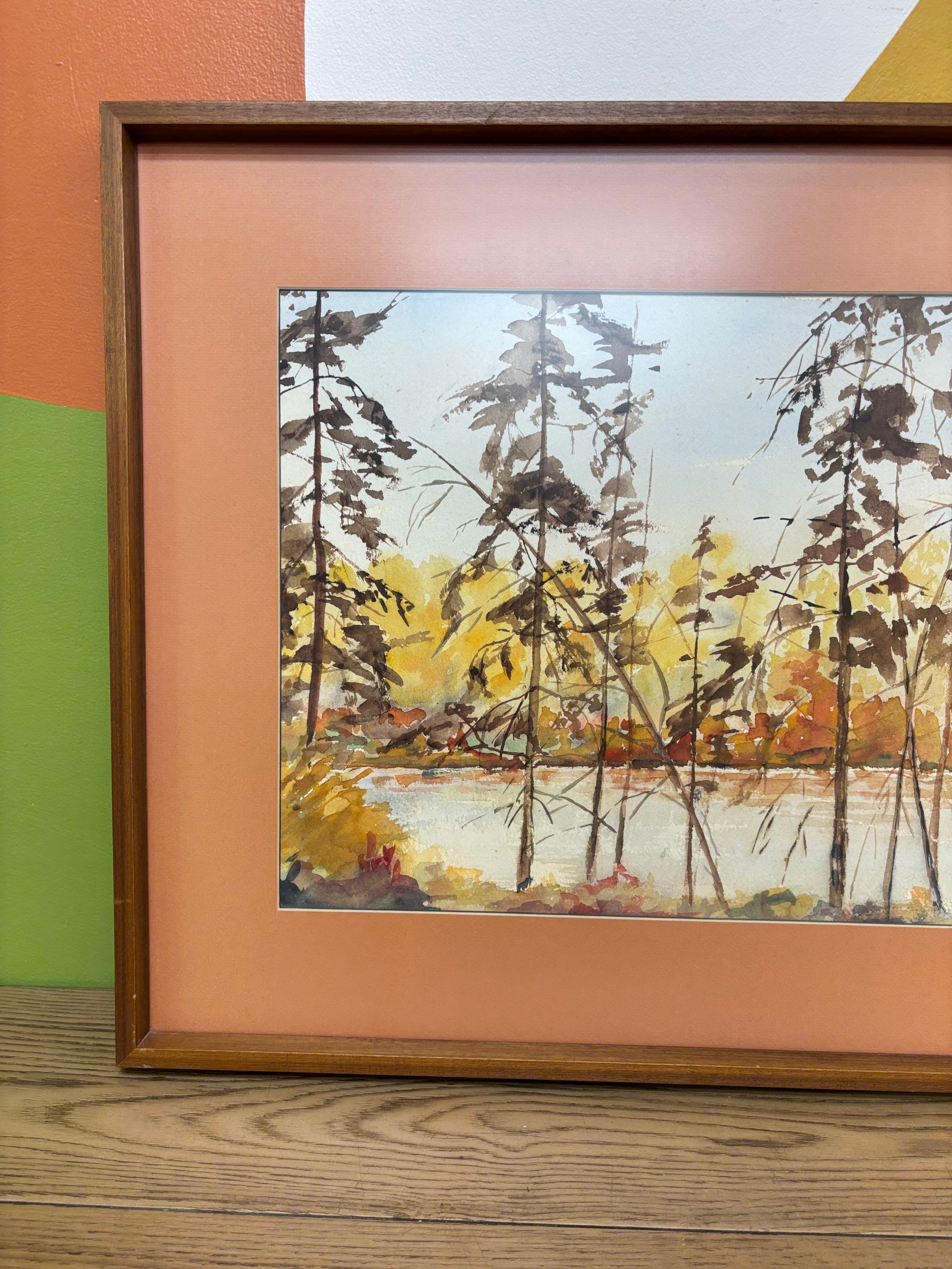 Framed Landscape Print