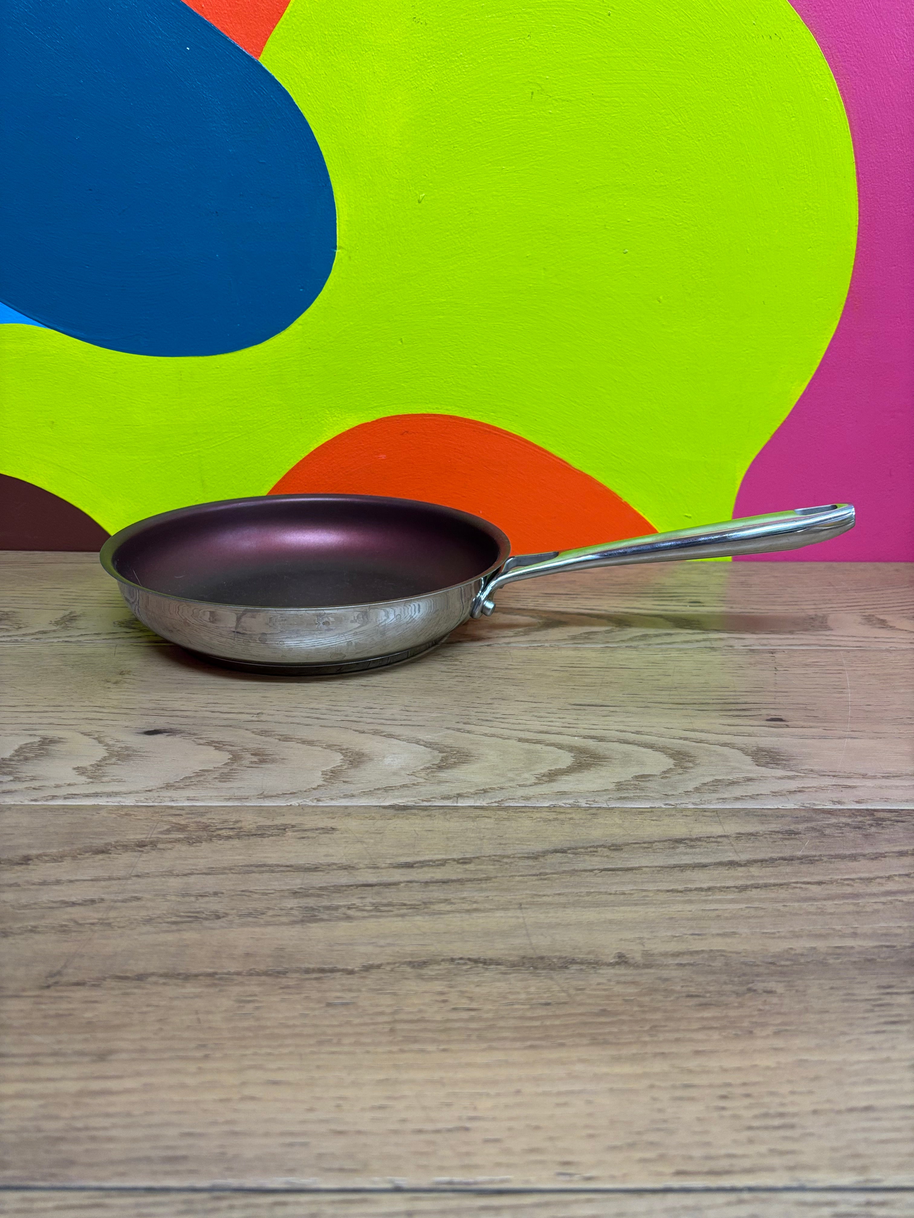 Burgundy Paderno Small Non Stick Frying Pan