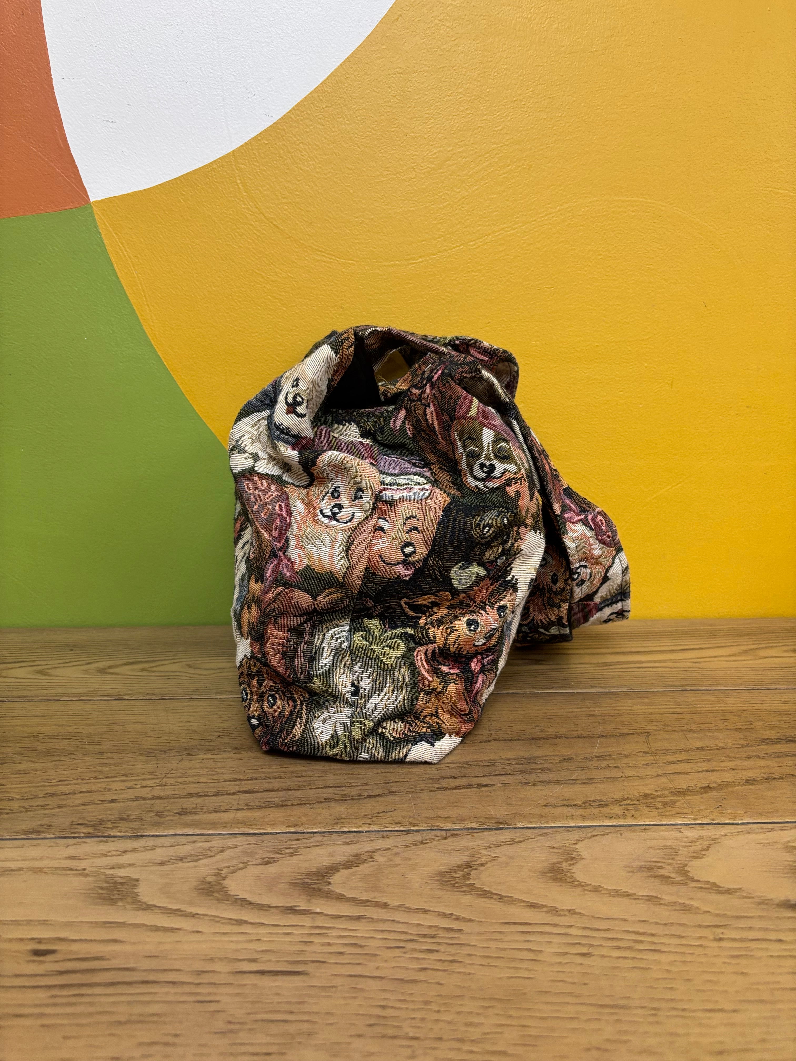 Dog Tapestry Bag