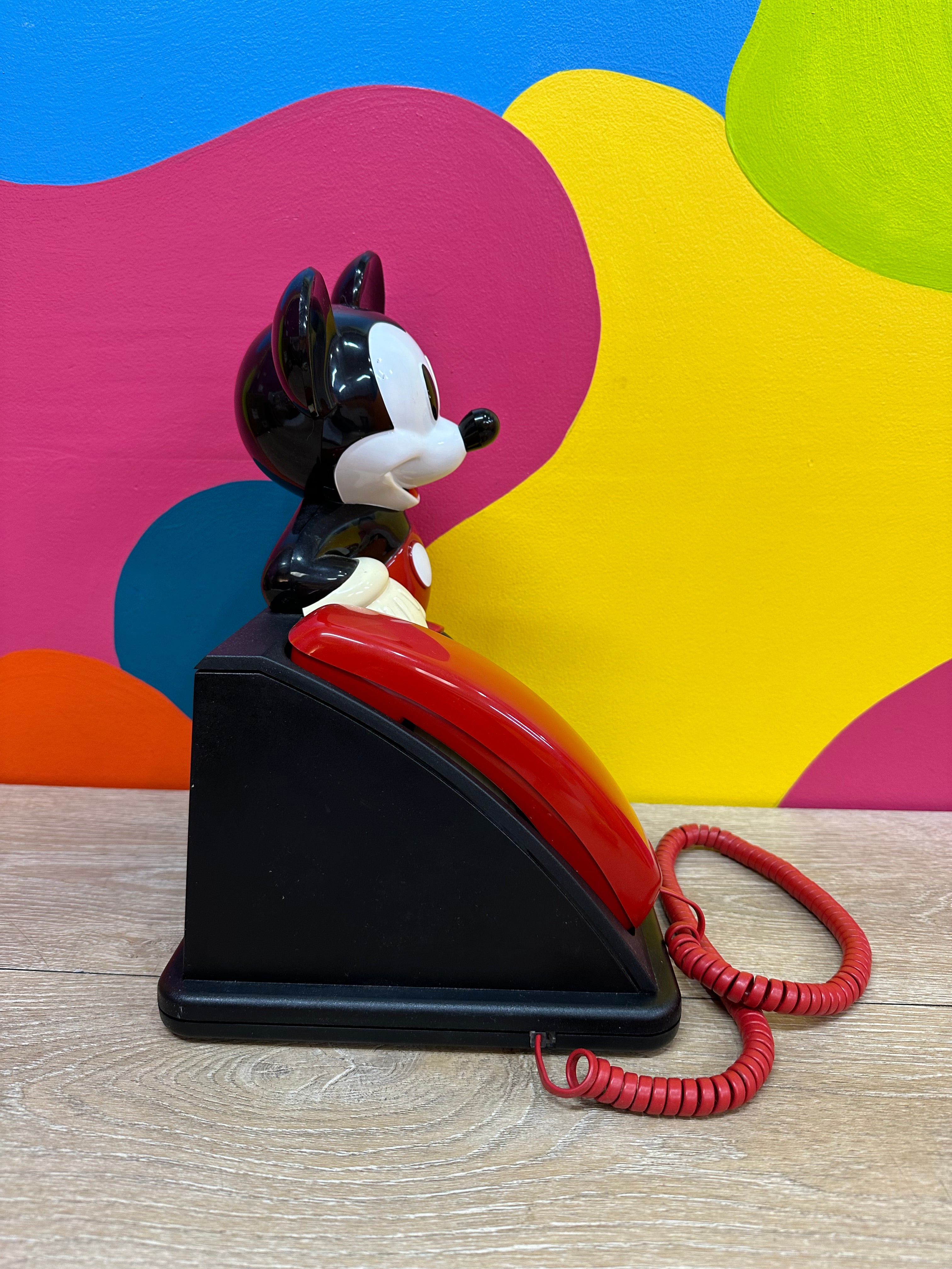 Mickey Mouse A&T Push Button Telephone