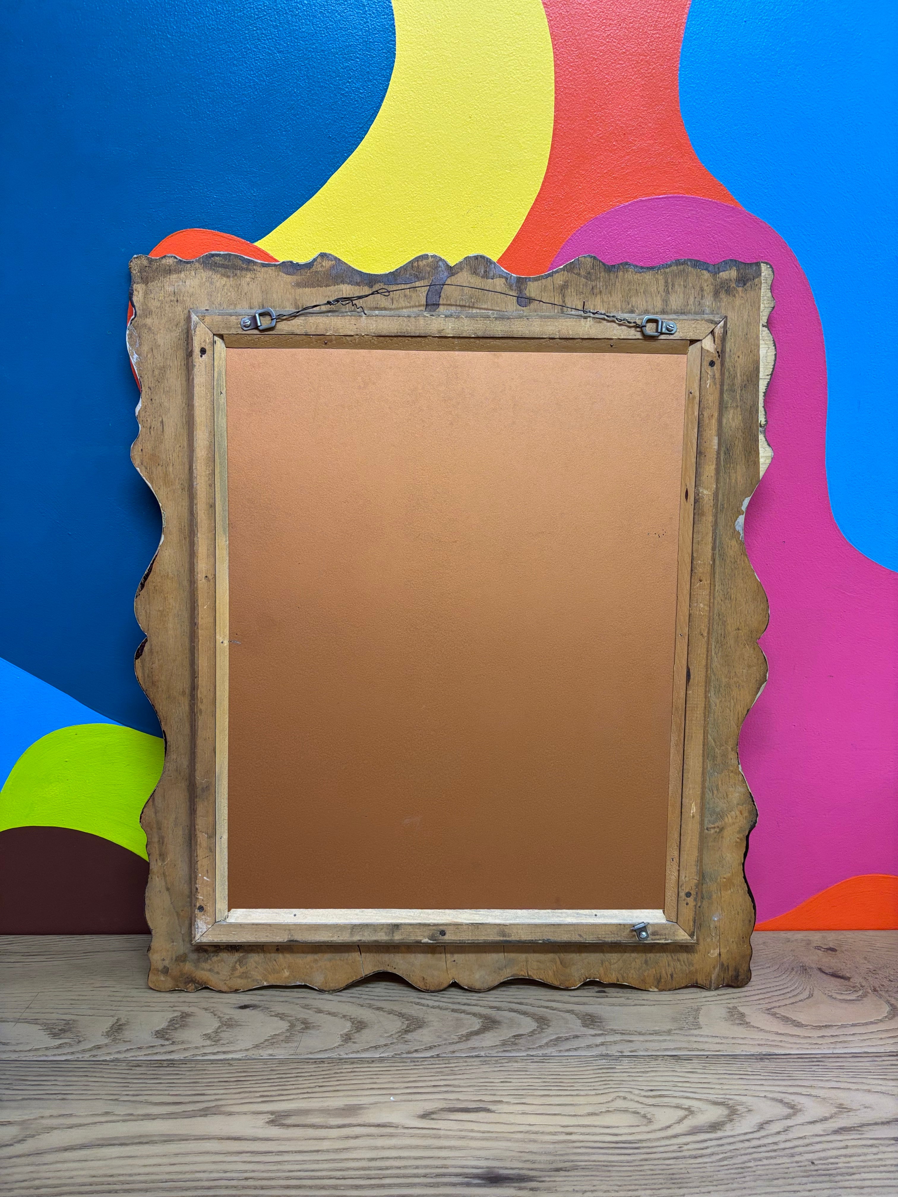 Gold Framed Mirror