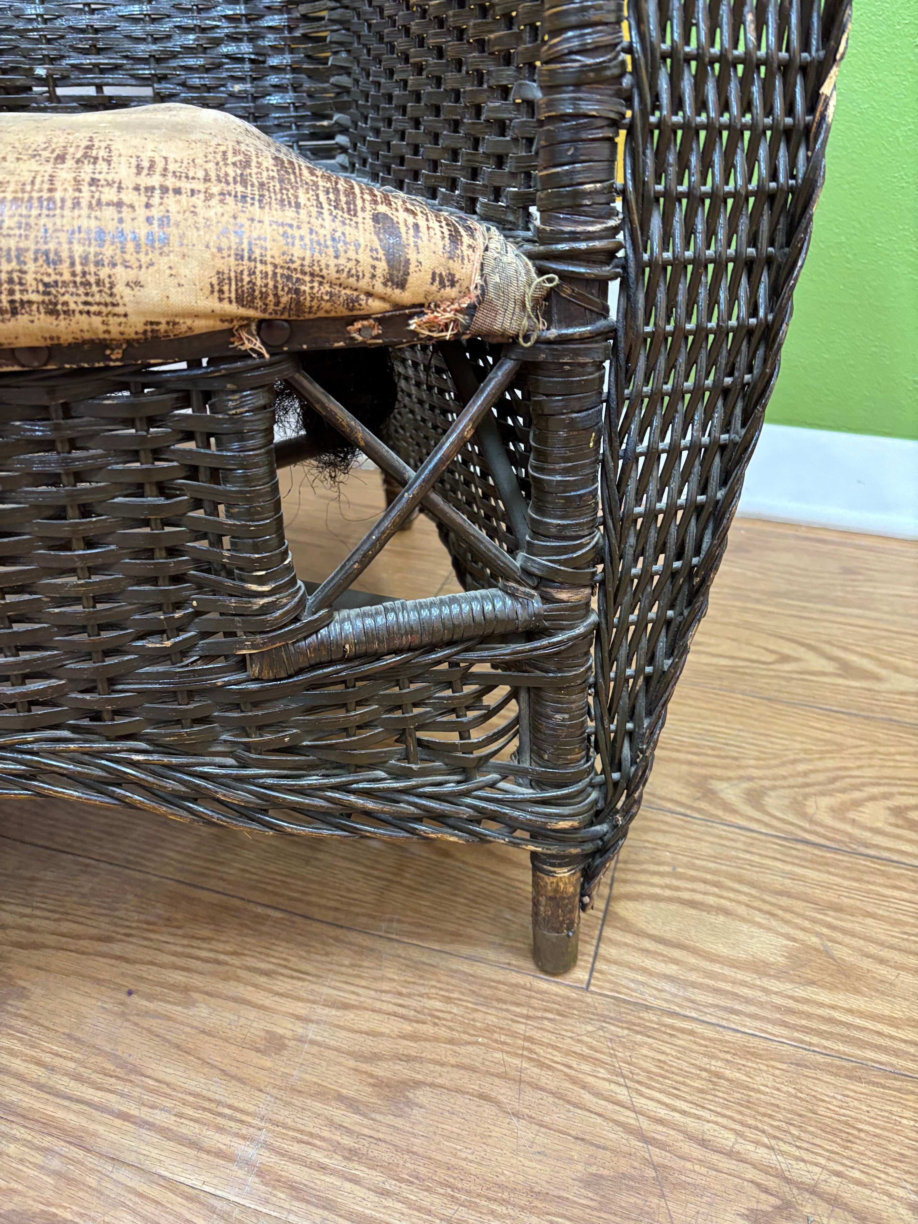 Dark Brown Armchair