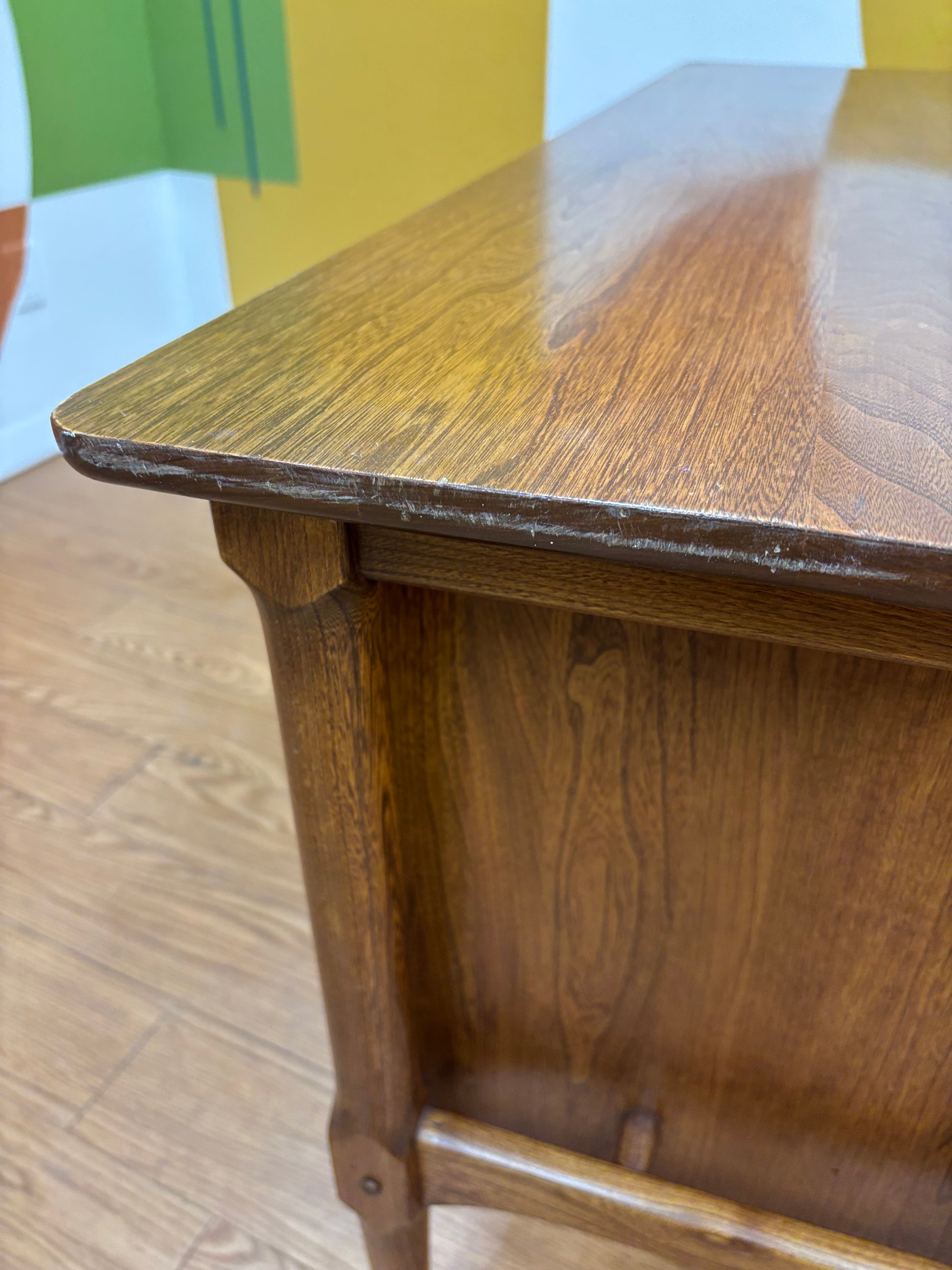 Wood Writing Desk with Matching Chair