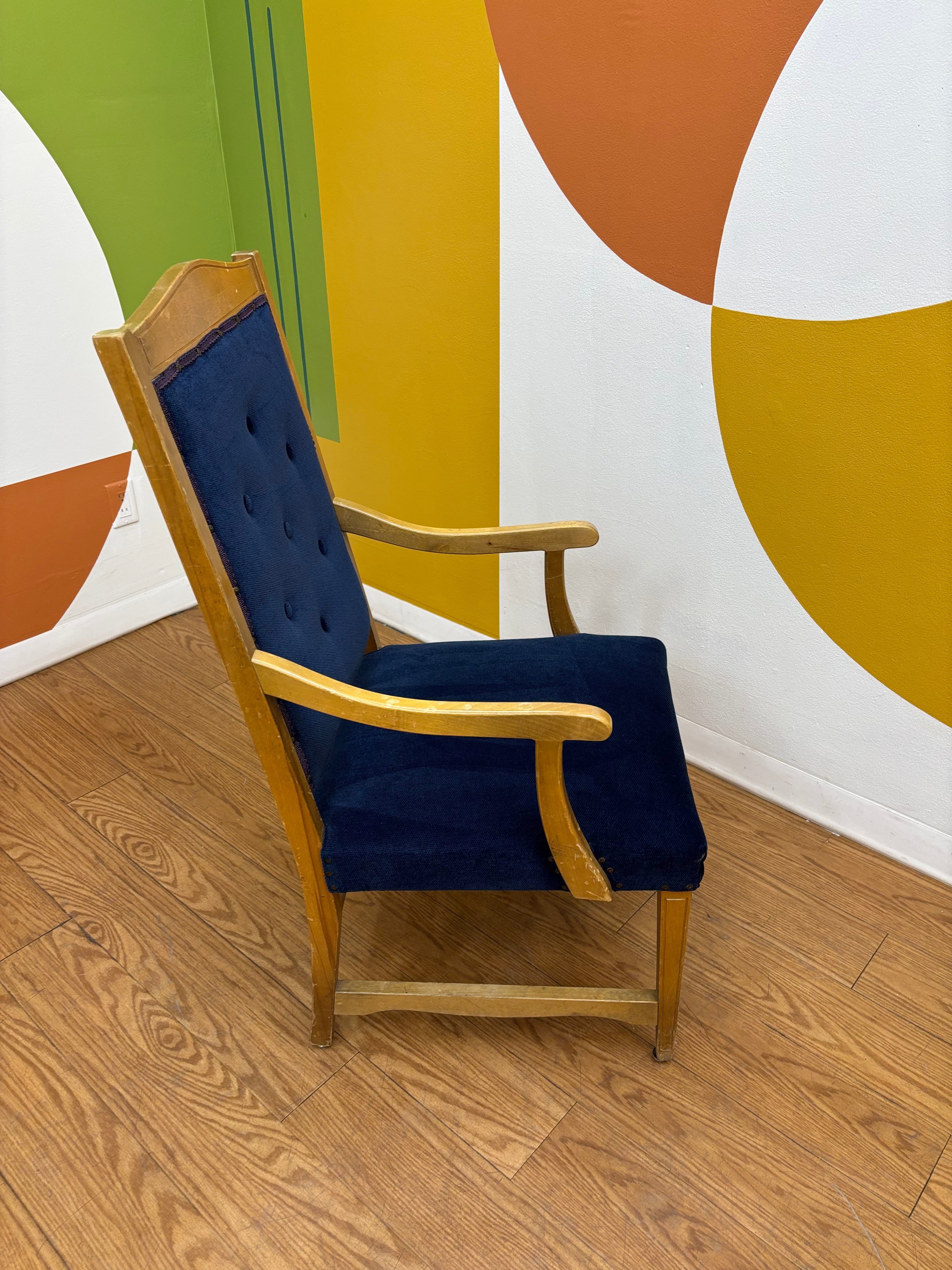 Blue Dining Chair (4 available)