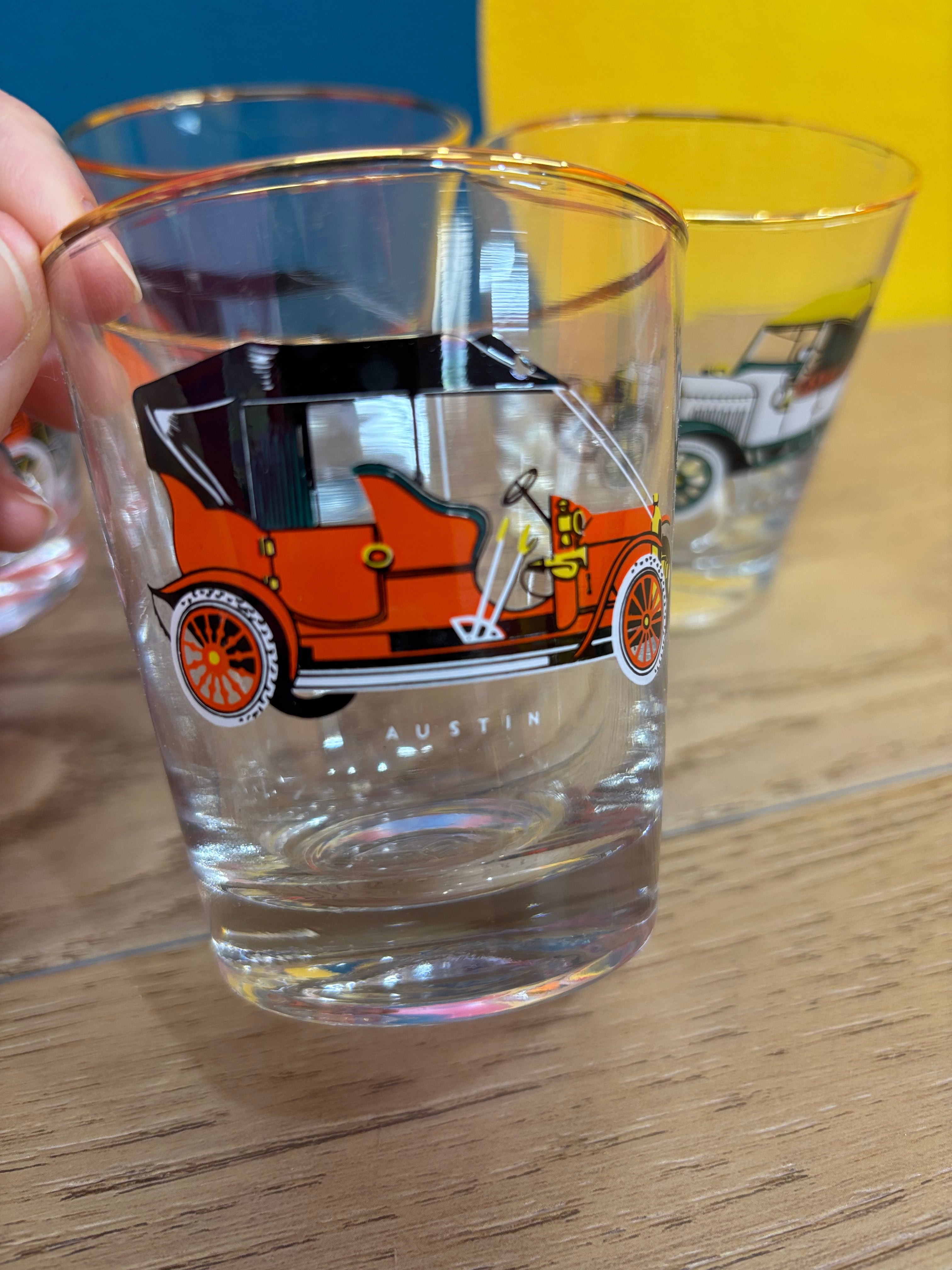 Car Themed Tumbler Glasses (6)