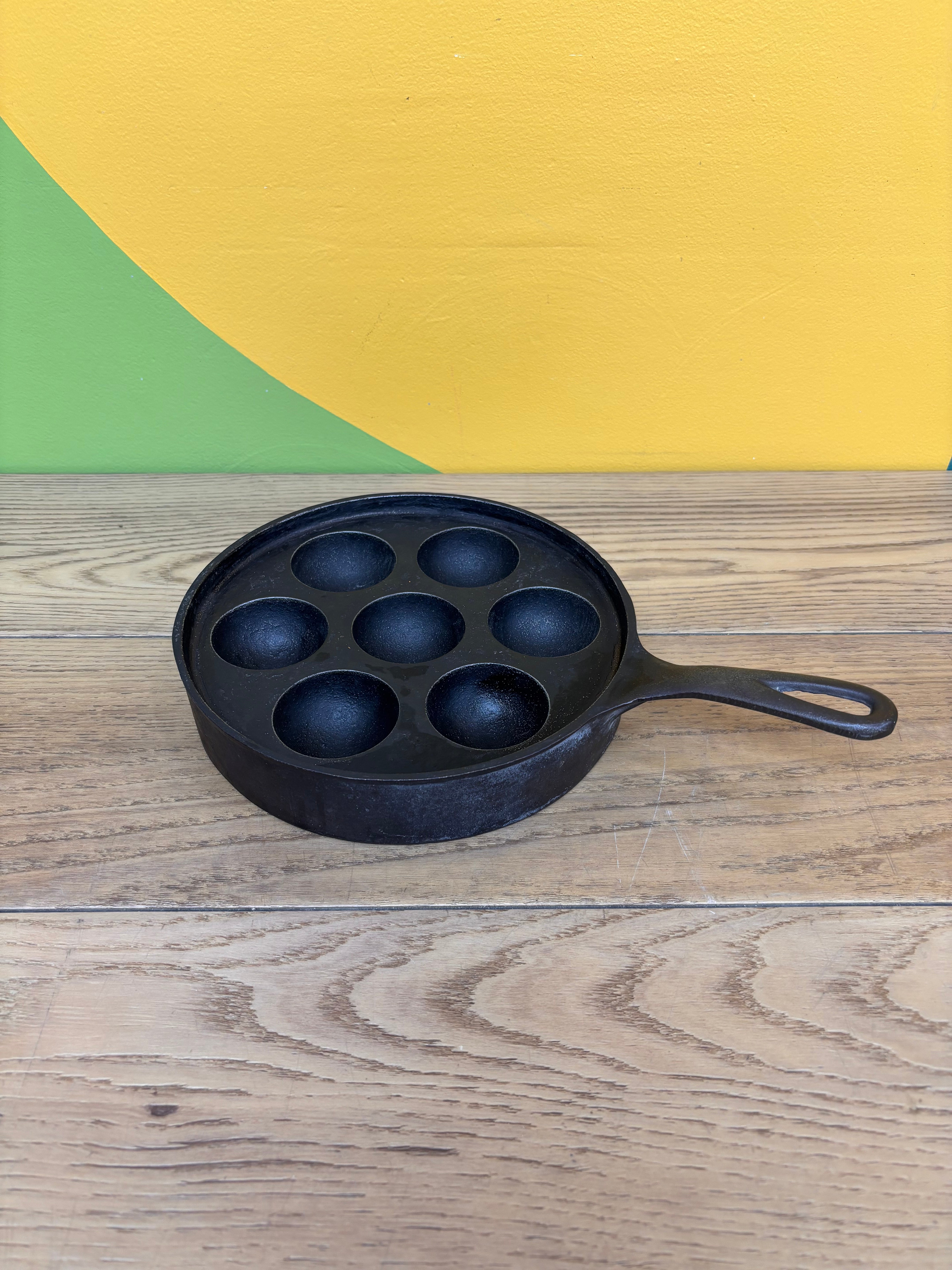 Cast Iron Pancake Puffs Pan