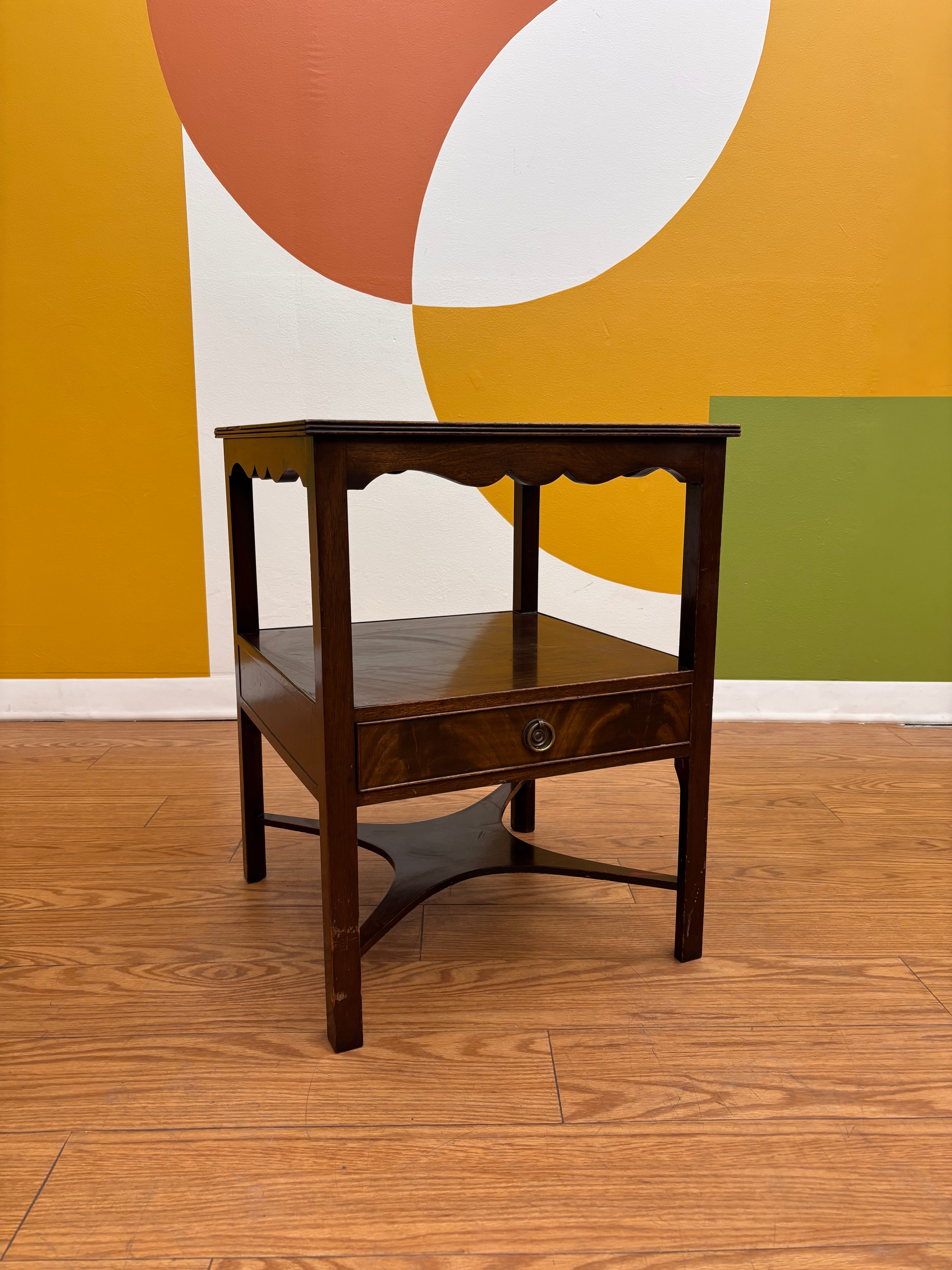 Wood Nightstand #1
