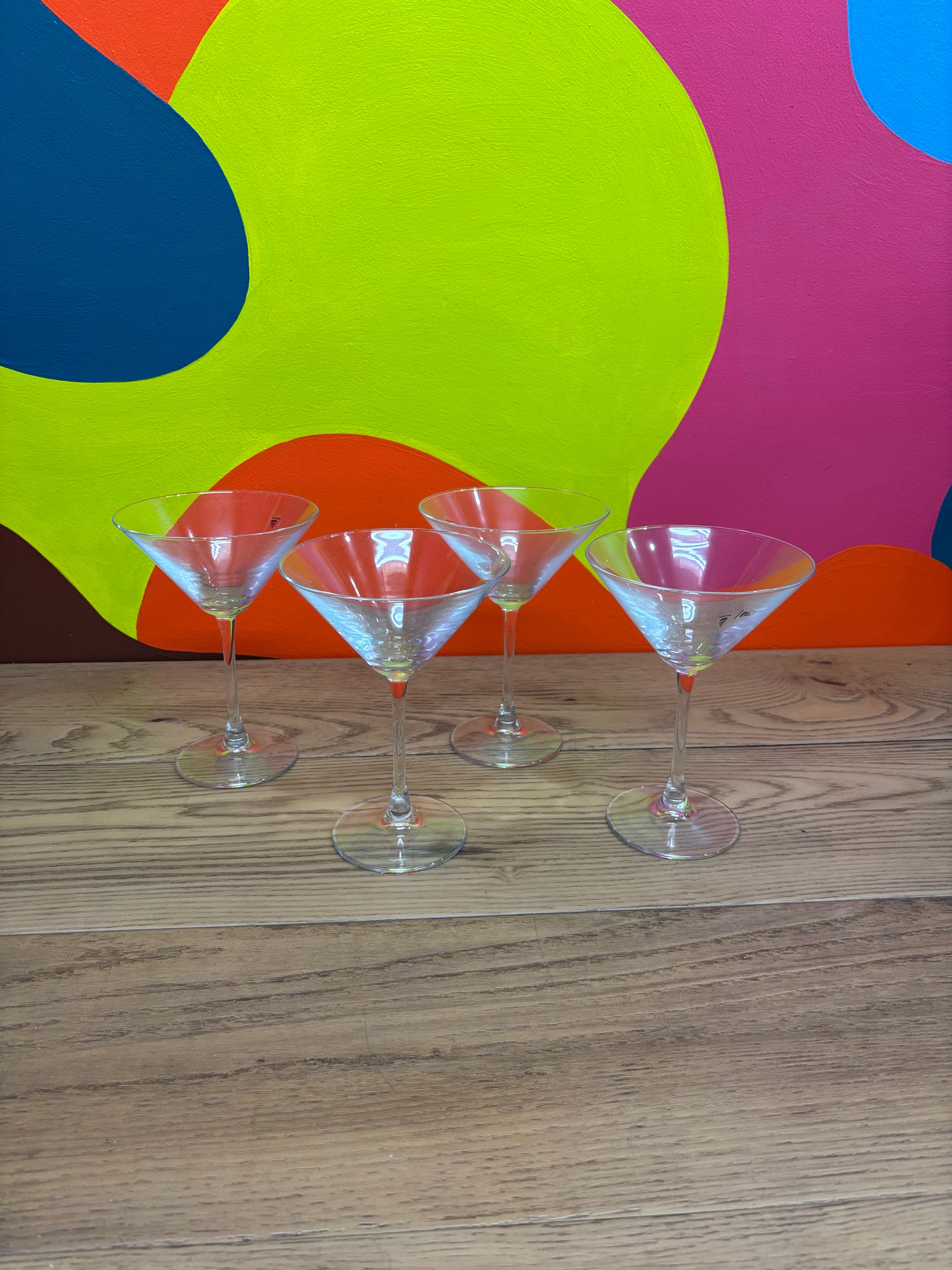 Bowring Portofino 4 Martini Glasses