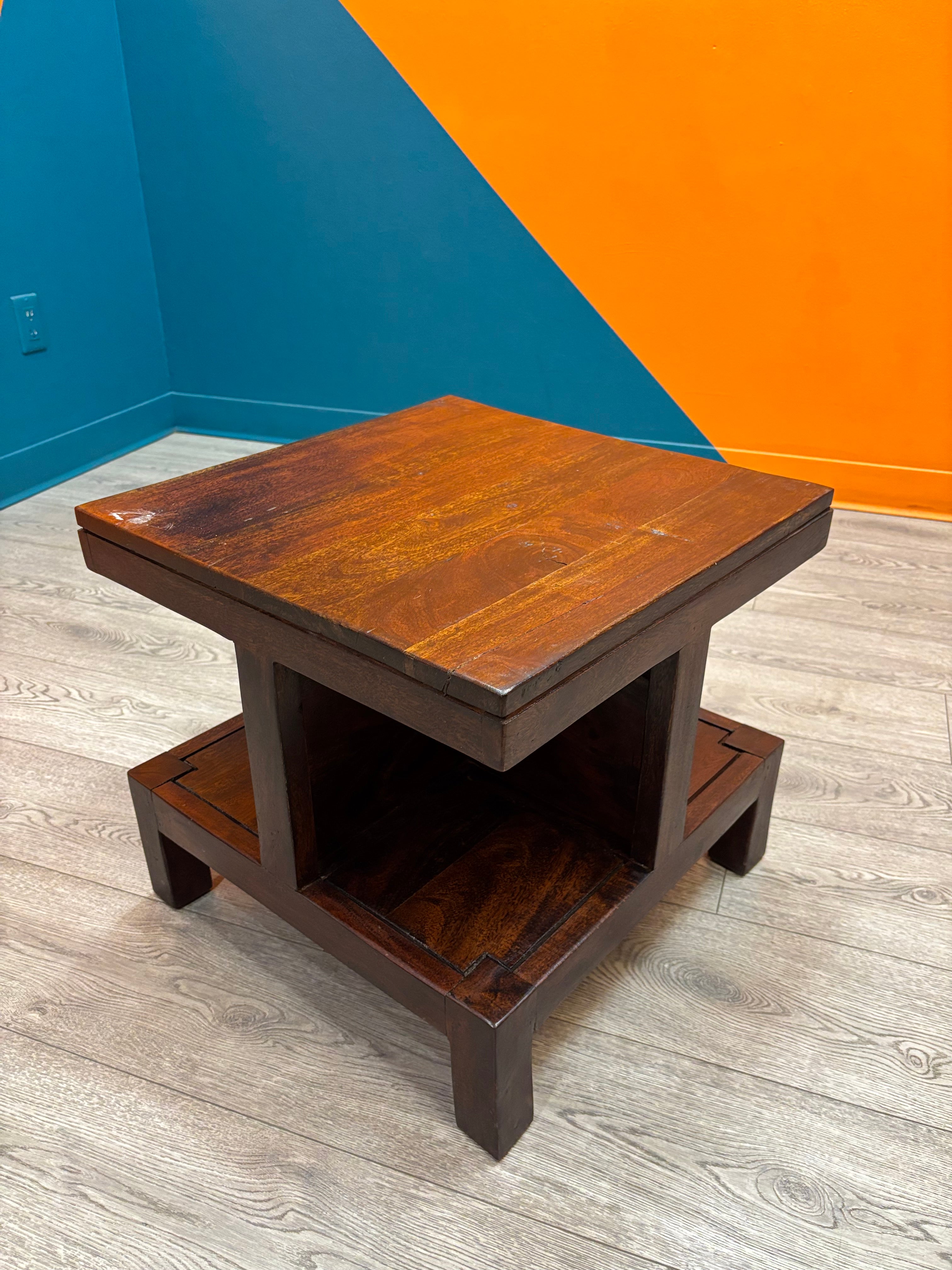 Solid Wood End Table #2