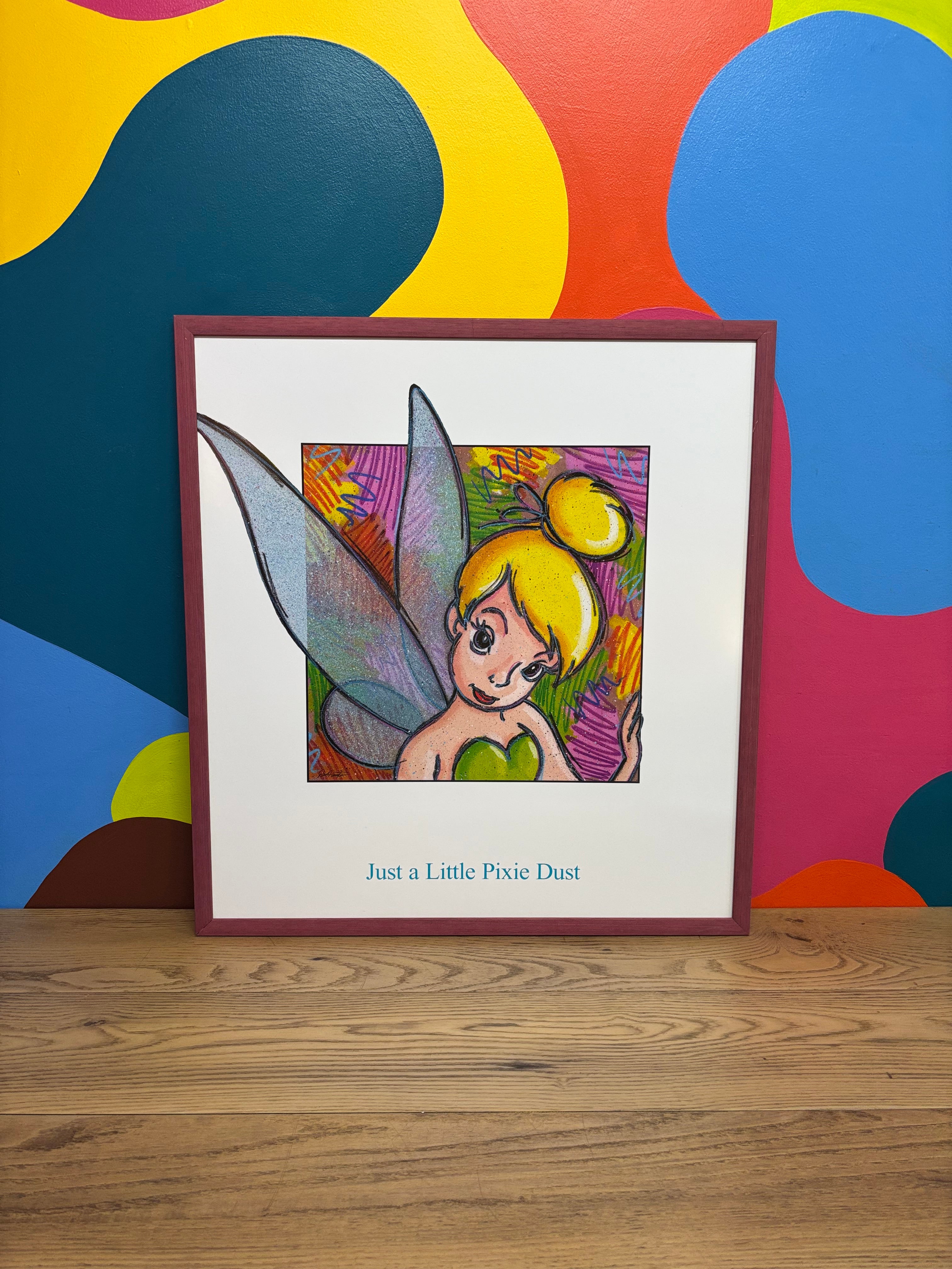 "Just a Little Pixie Dust" Framed Poster