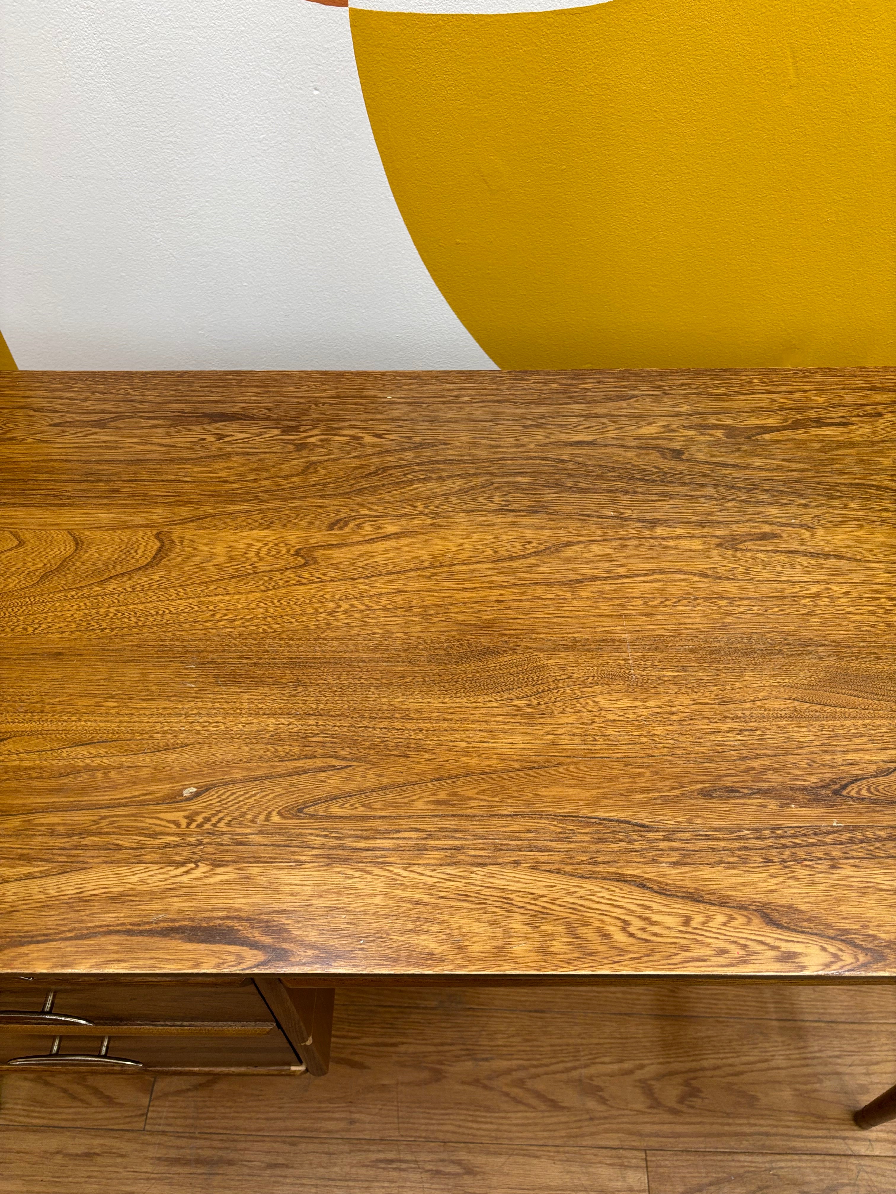 Wood Writing Desk with Matching Chair